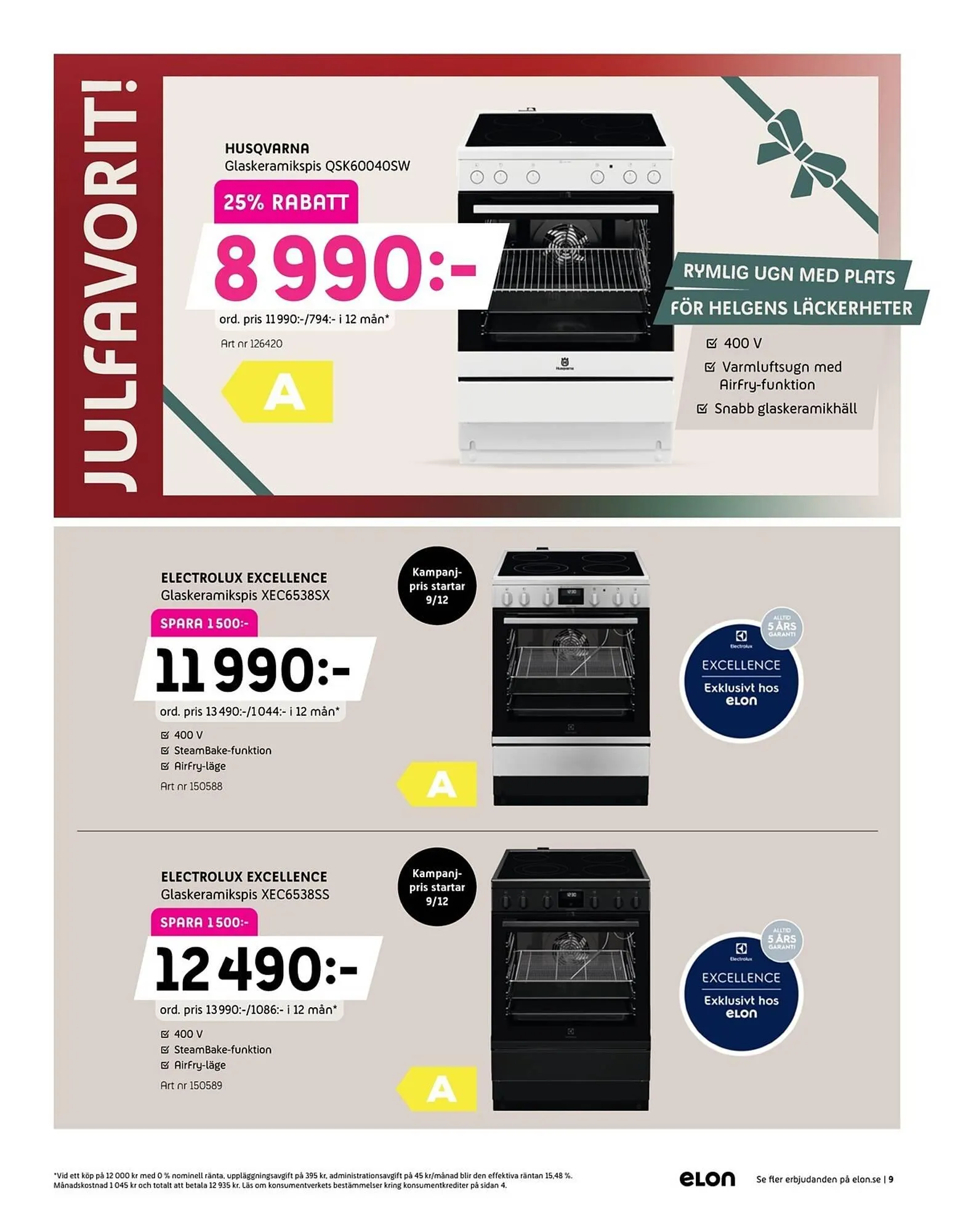 Elon reklamblad från 3 december till 23 december 2025 - Reklamblad sidor 9