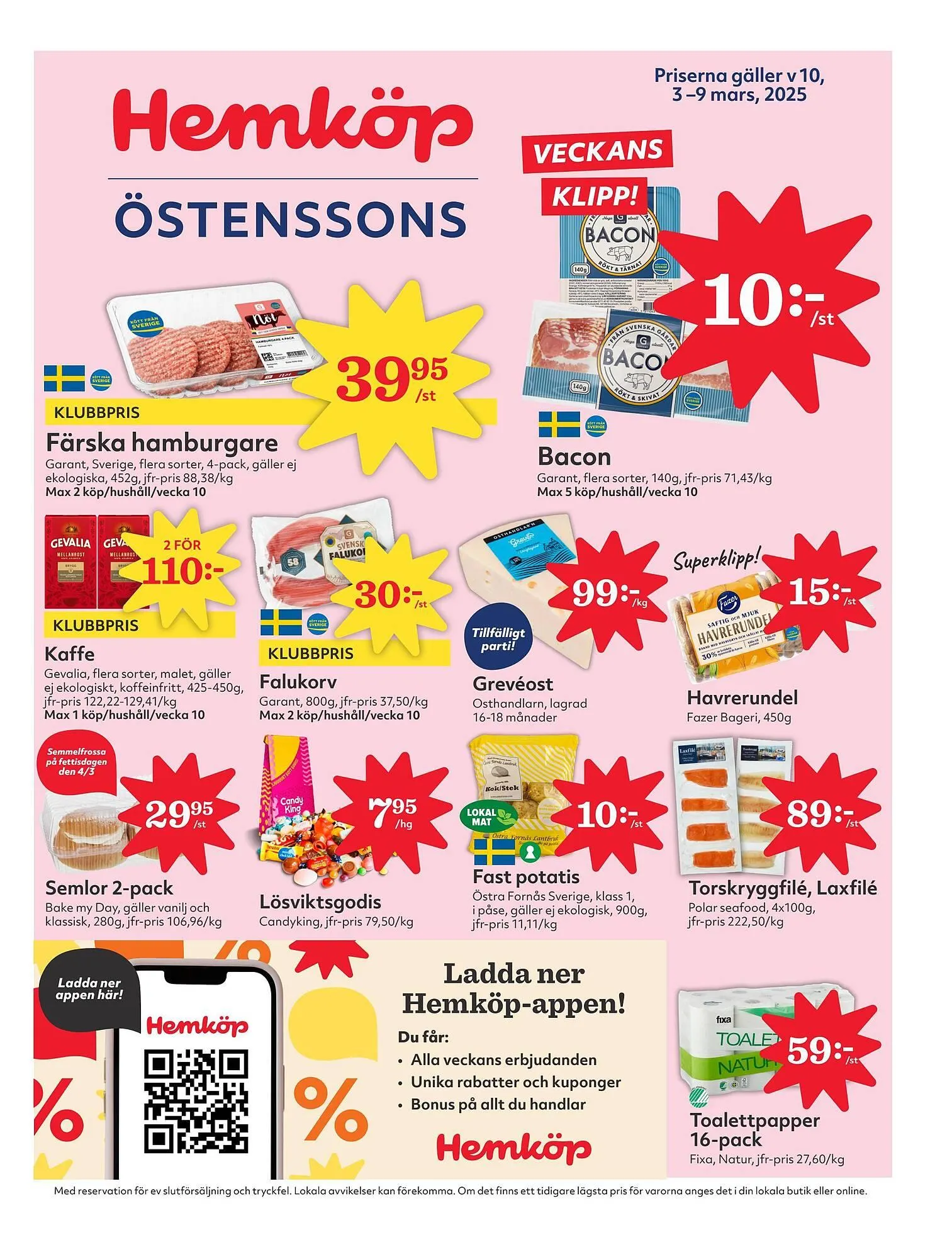 Östenssons reklamblad - 1