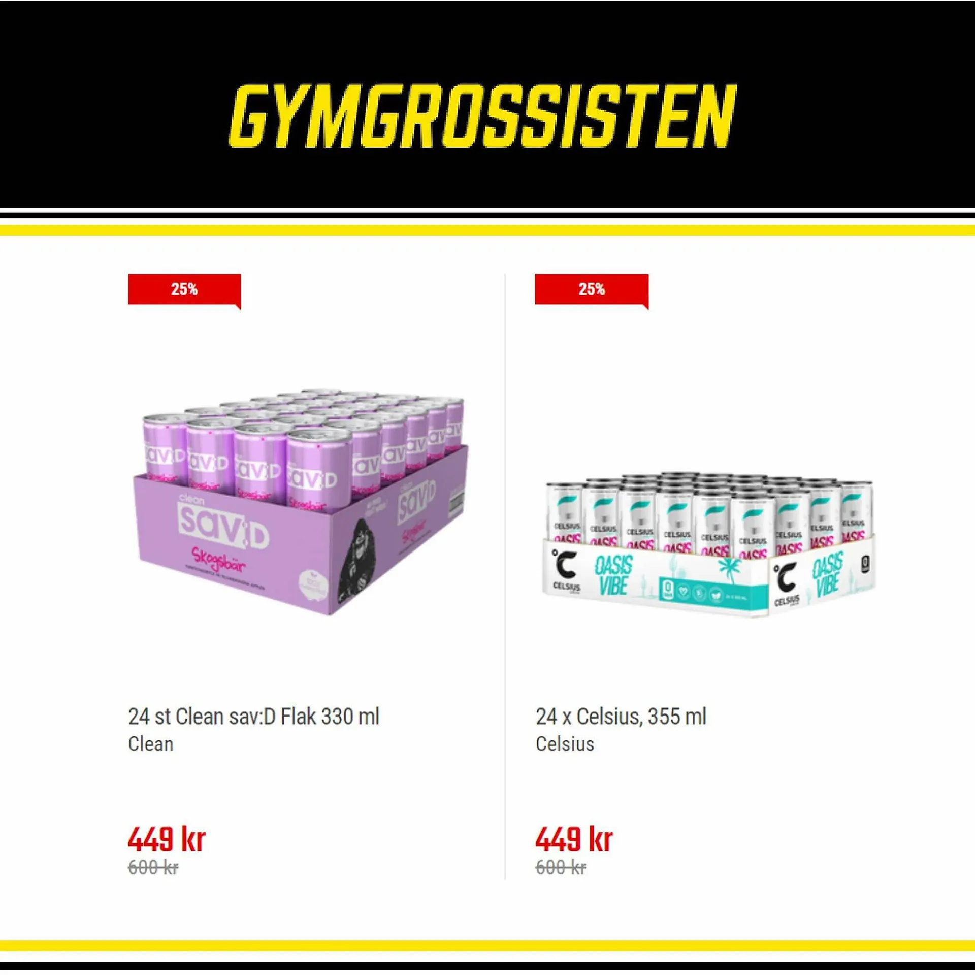 Gymgrossisten reklamblad från 25 oktober till 5 november 2023 - Reklamblad sidor 2