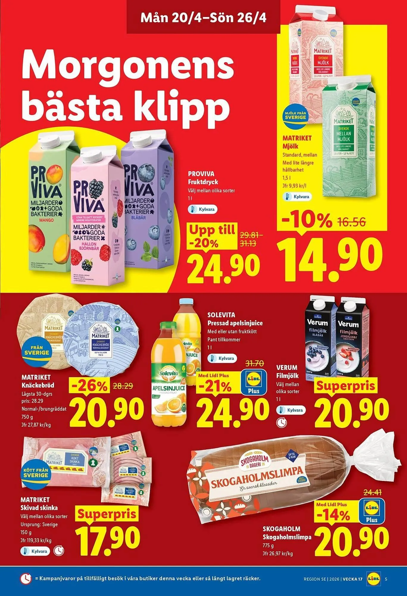 Lidl reklamblad från 20 april till 26 april 2026 - Reklamblad sidor 5