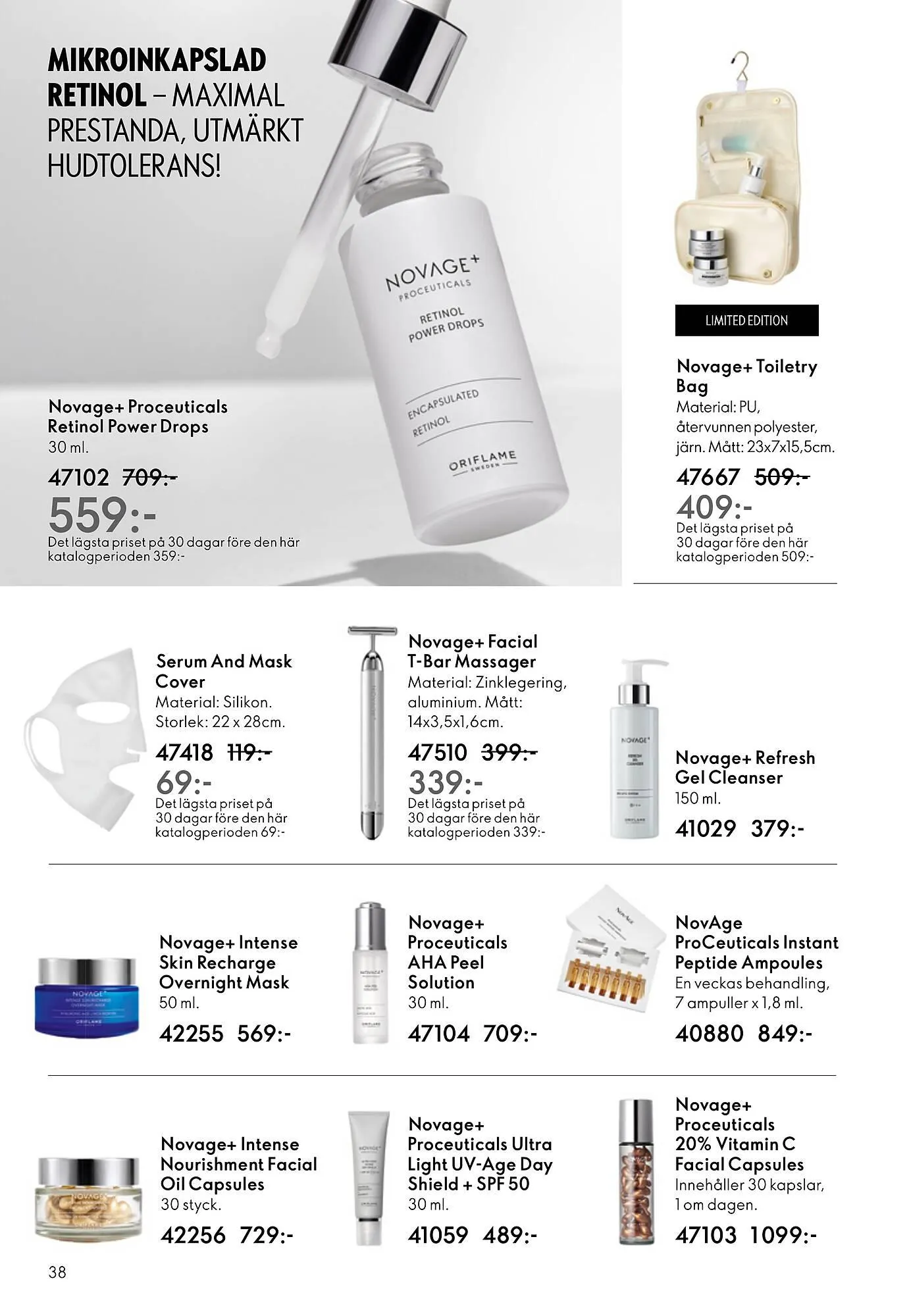 Oriflame reklamblad från 14 september till 7 oktober 2025 - Reklamblad sidor 38