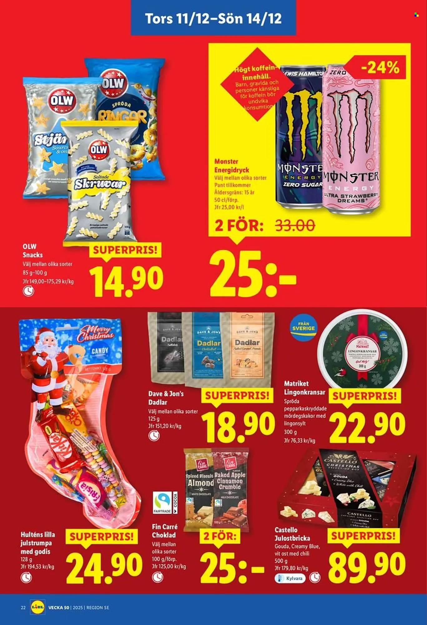 Lidl reklamblad från 8 december till 14 december 2025 - Reklamblad sidor 25