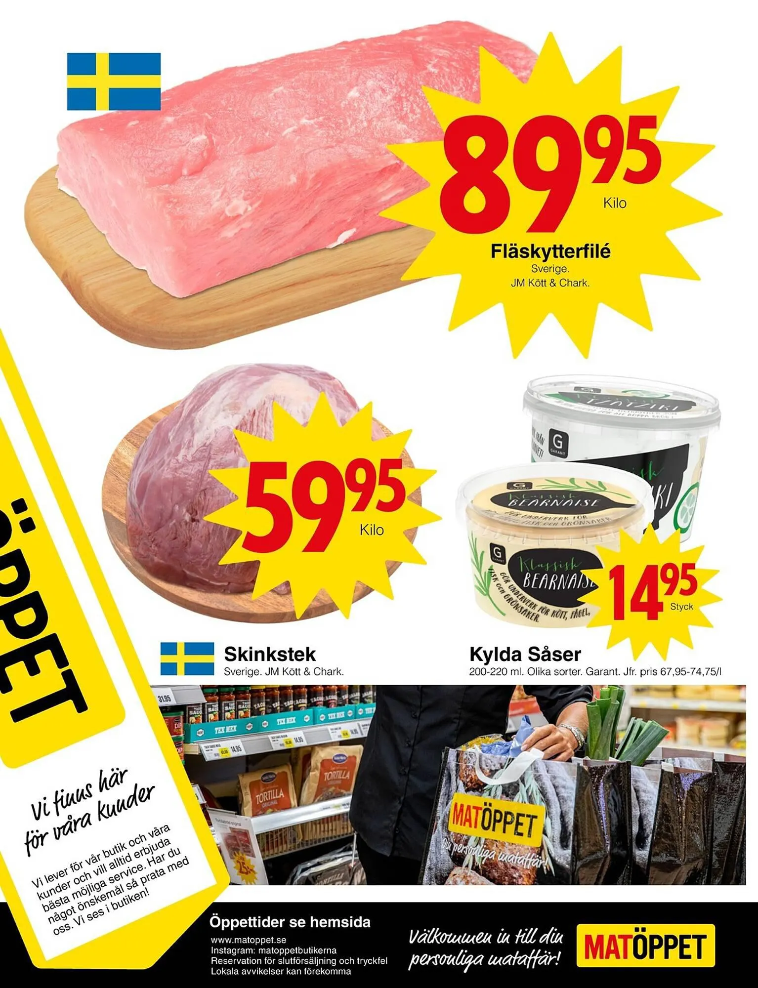 Matöppet reklamblad från 25 september till 1 oktober 2023 - Reklamblad sidor 8