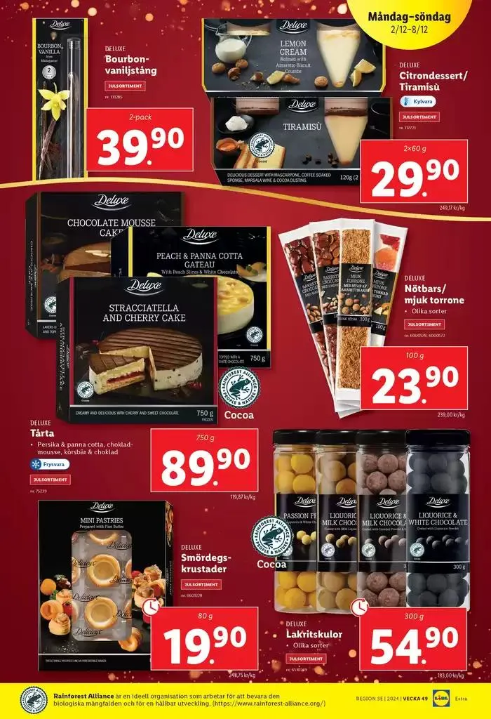 ERBJUDANDEN VECKA 49 från 2 december till 8 december 2024 - Reklamblad sidor 13