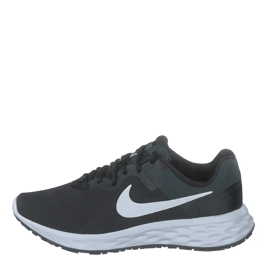 Revolution 6 Next Nature Women's Road Running Shoes BLACK/WHITE-DK SMOKE GREY-COOL GREY