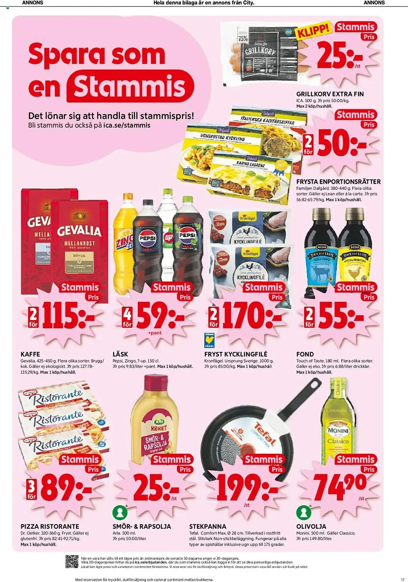 ICA Kvantum reklamblad från 31 mars till 6 april 2025 - Reklamblad sidor 17