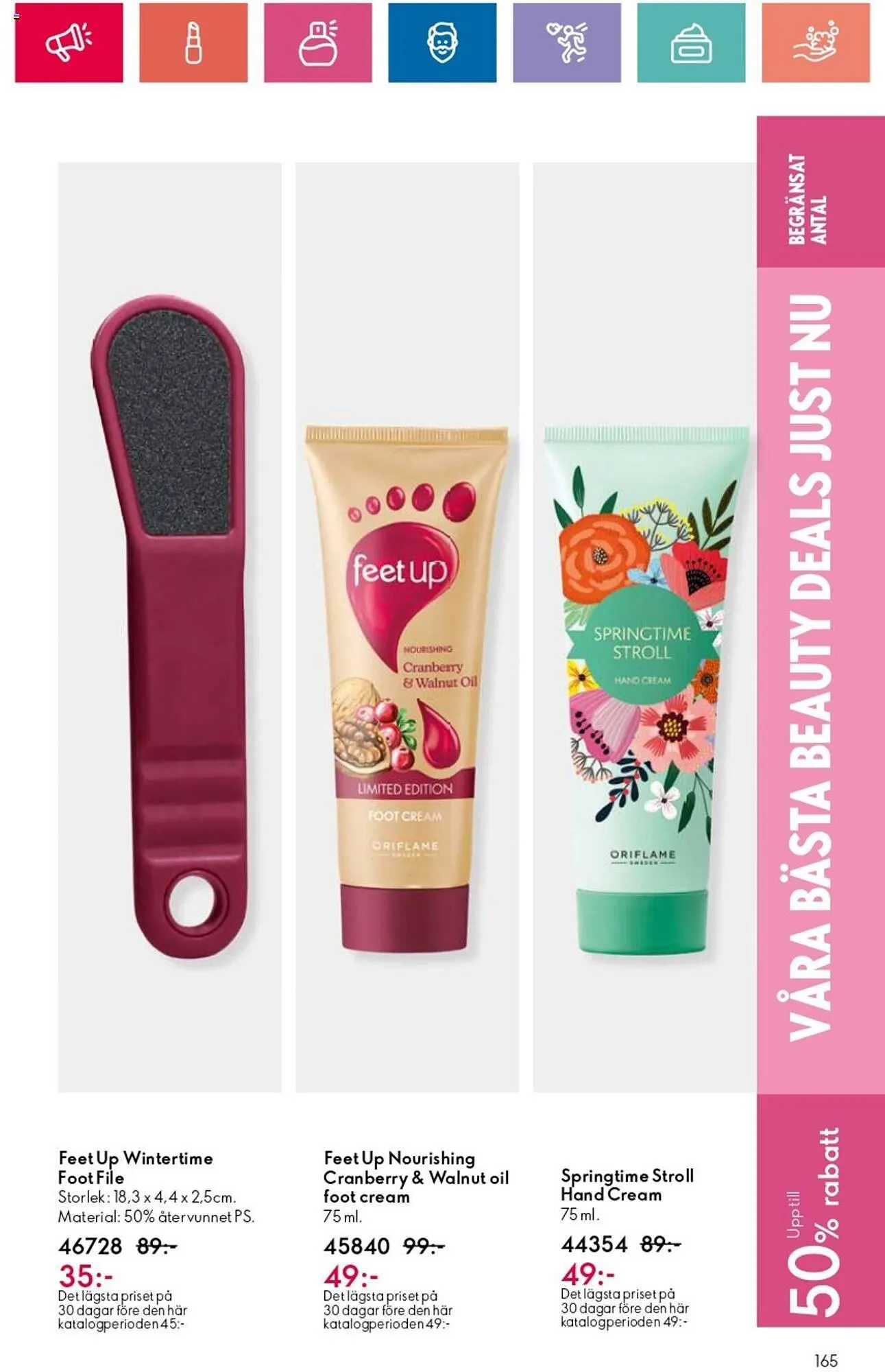 Oriflame reklamblad från 12 september till 2 oktober 2024 - Reklamblad sidor 165