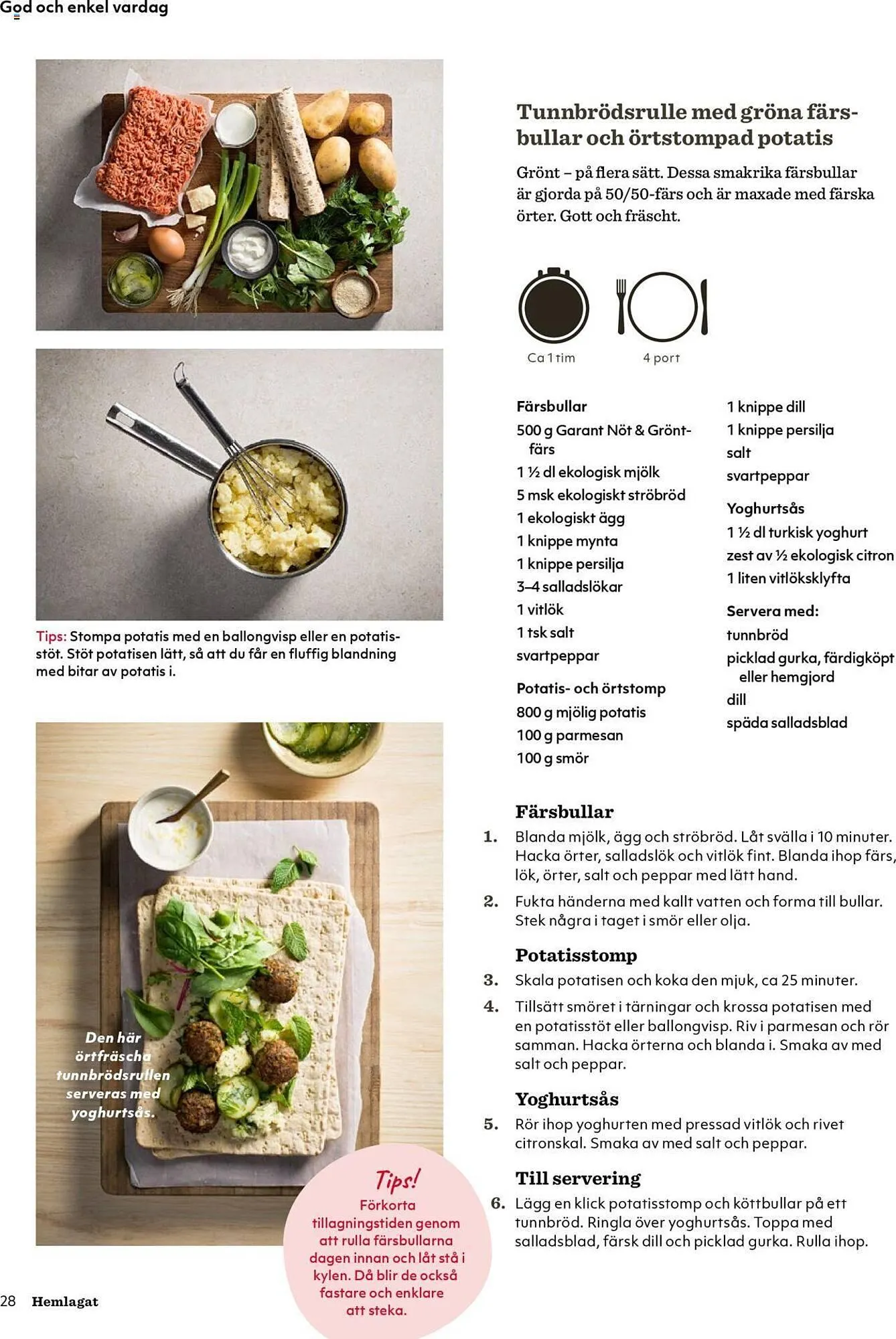 Hemköp reklamblad från 21 oktober till 31 december 2024 - Reklamblad sidor 28