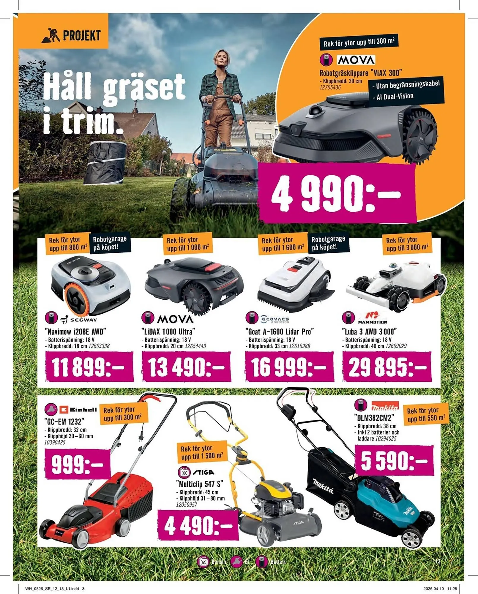 Hornbach reklamblad från 4 maj till 30 maj 2026 - Reklamblad sidor 13