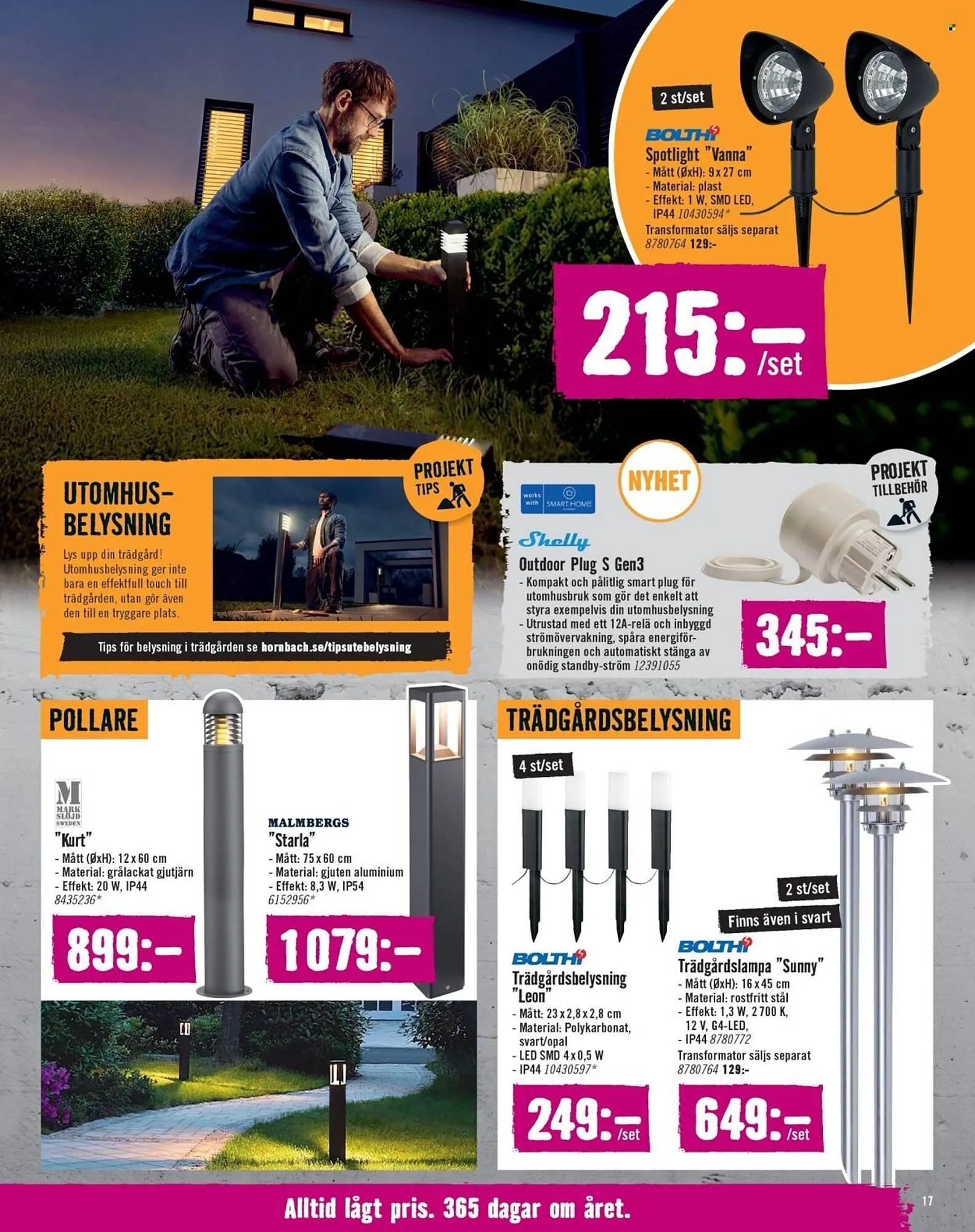 Hornbach reklamblad från 29 september till 22 oktober 2025 - Reklamblad sidor 17