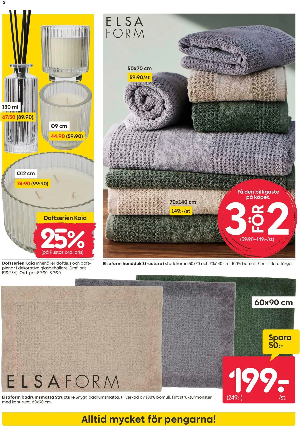 Rusta från 22 september till 6 oktober 2025 - Reklamblad sidor 2