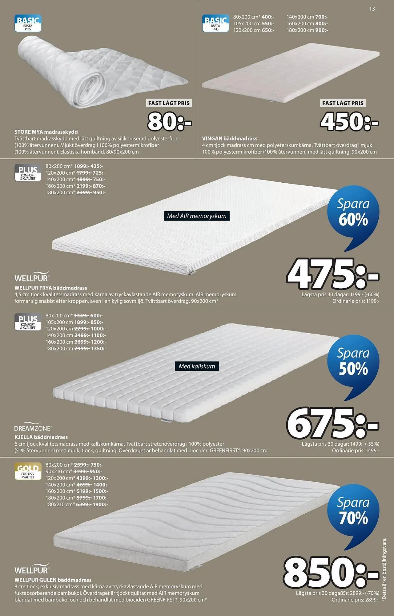 JYSK reklamblad från 27 april till 18 maj 2026 - Reklamblad sidor 13