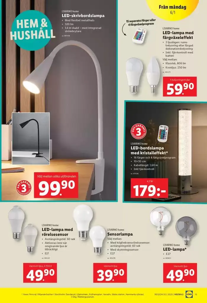 Aktuella deals och erbjudanden från 6 januari till 12 januari 2025 - Reklamblad sidor 17