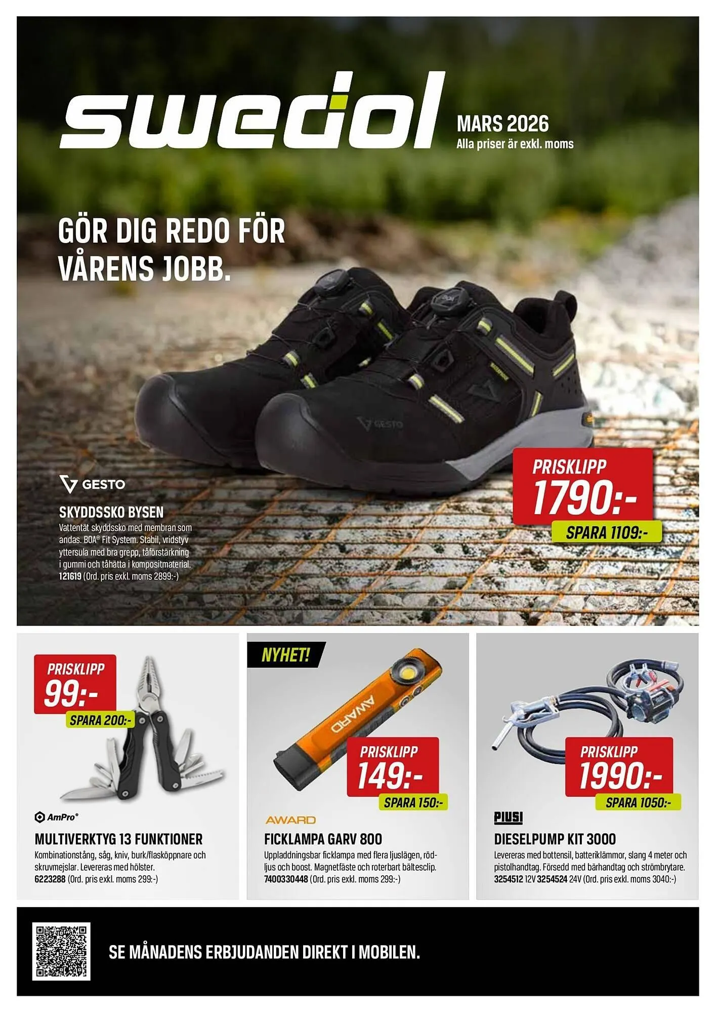 Tools reklamblad från 1 mars till 31 mars 2026 - Reklamblad sidor 1