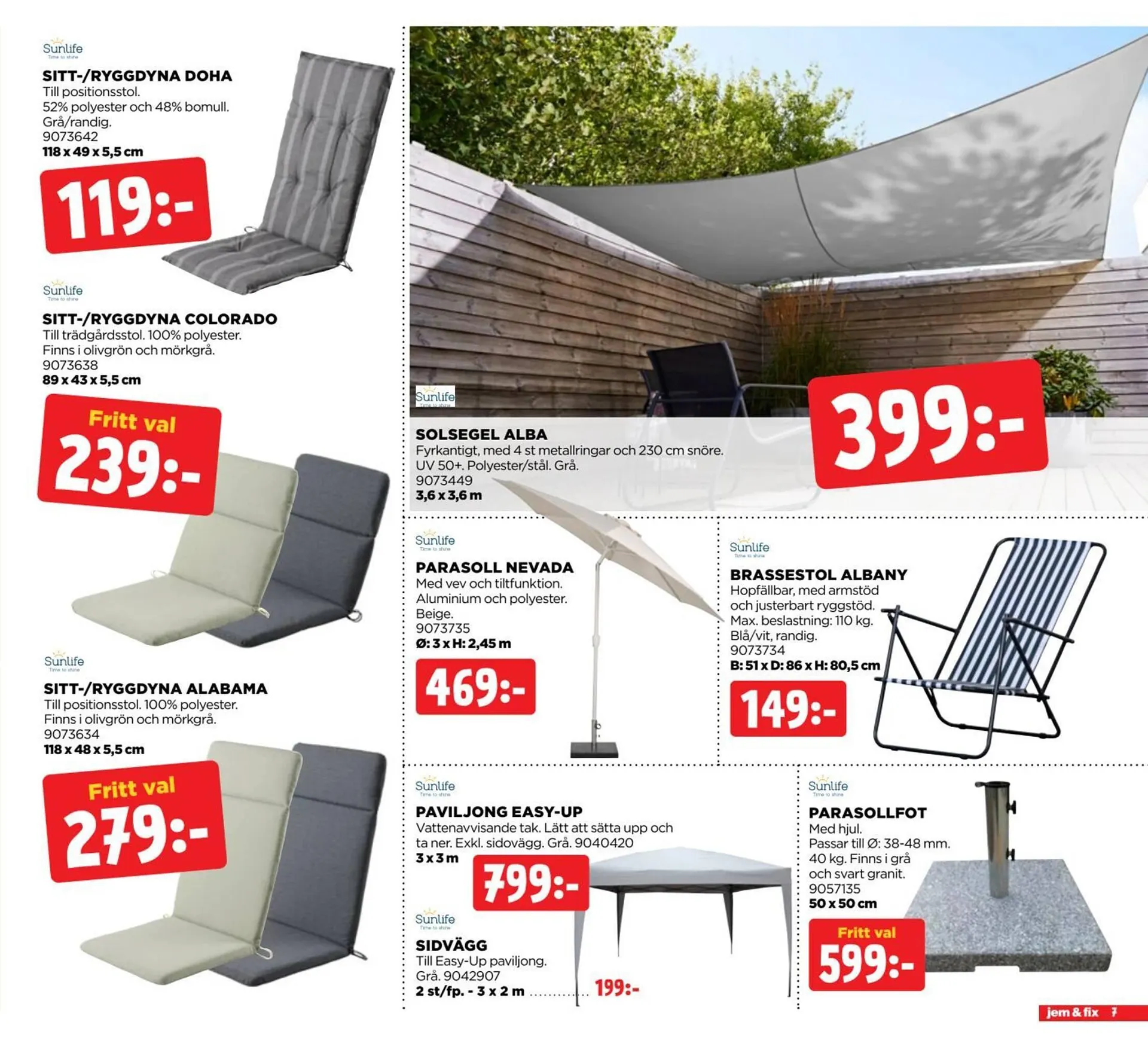 Jem&Fix reklamblad från 20 april till 4 maj 2026 - Reklamblad sidor 7