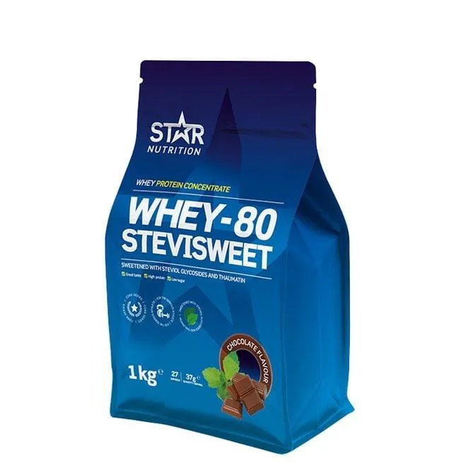 Whey-80 SteviSweet, 1 kg Chocolate