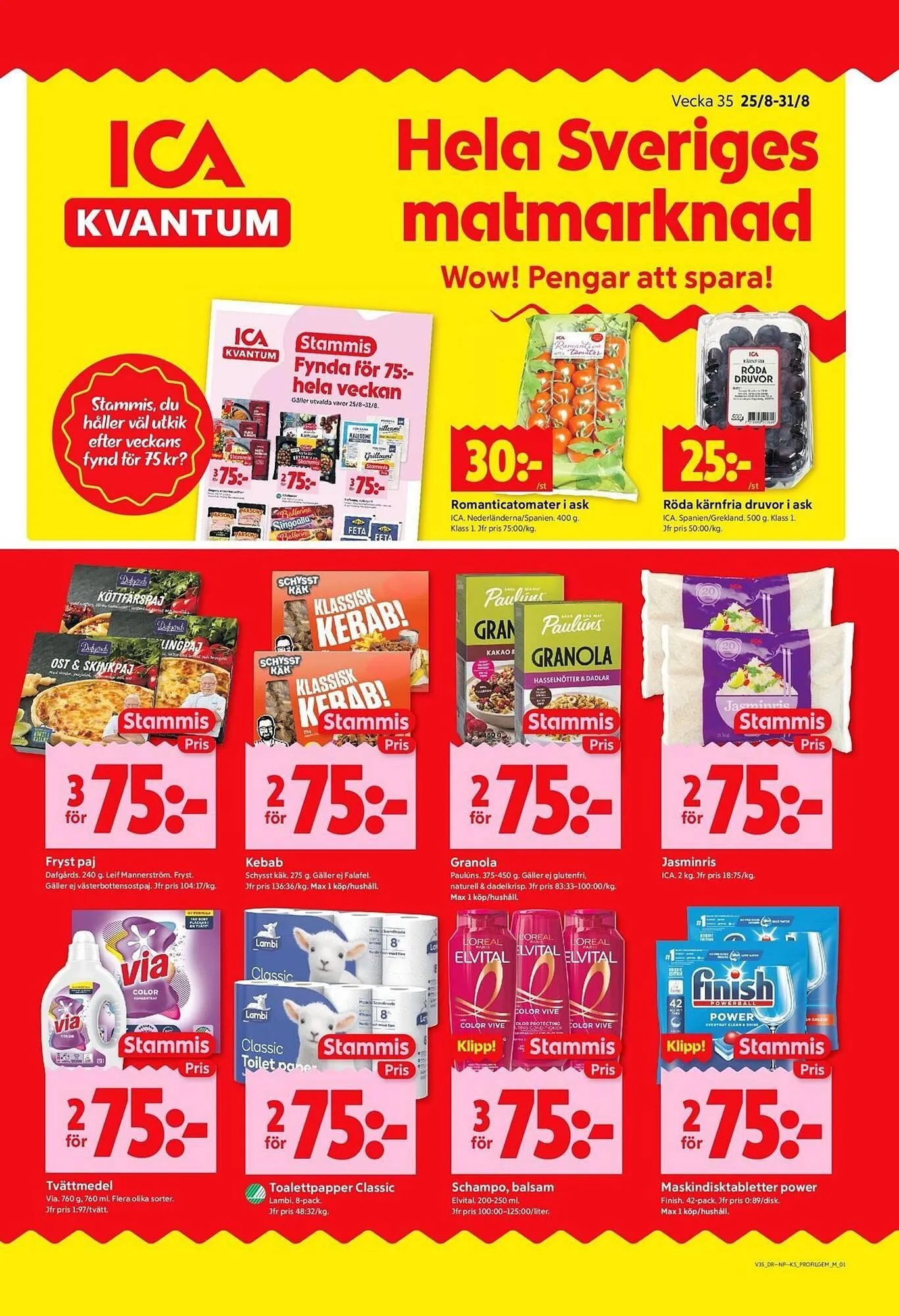 ICA Kvantum reklamblad - 1