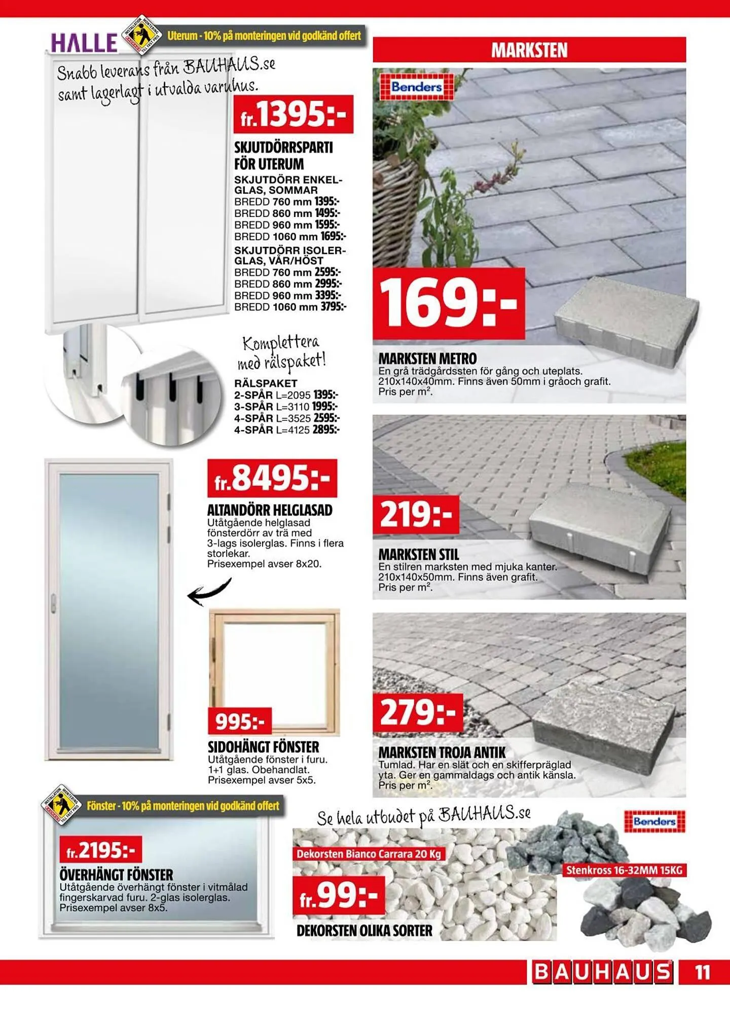 Bauhaus reklamblad från 31 mars till 13 april 2025 - Reklamblad sidor 11