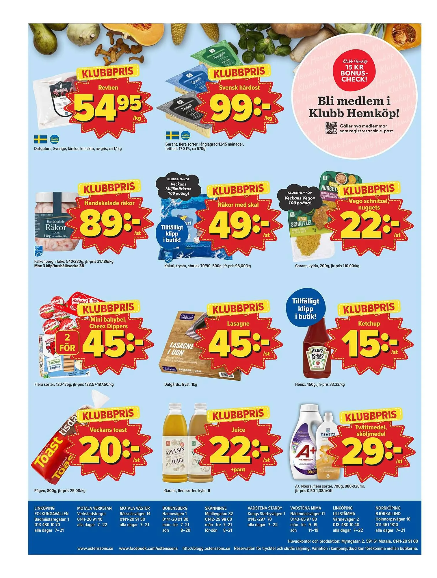 Östenssons reklamblad från 18 september till 24 september 2023 - Reklamblad sidor 8