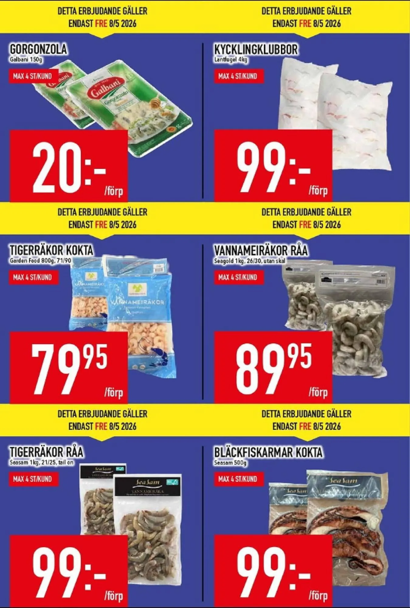 Matdax reklamblad från 4 maj till 10 maj 2026 - Reklamblad sidor 5