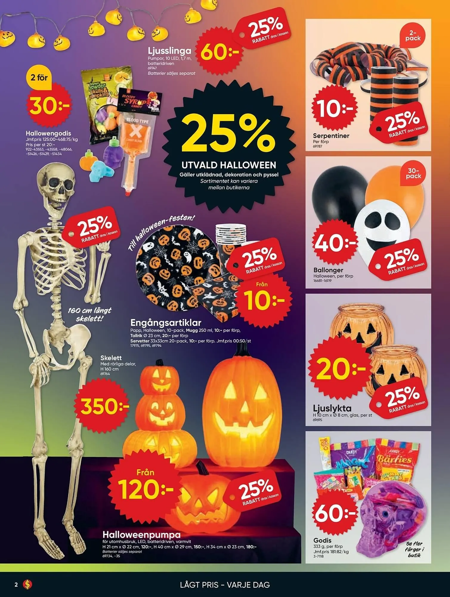 DollarStore annonsblad från 27 oktober till 2 november 2025 - Reklamblad sidor 2