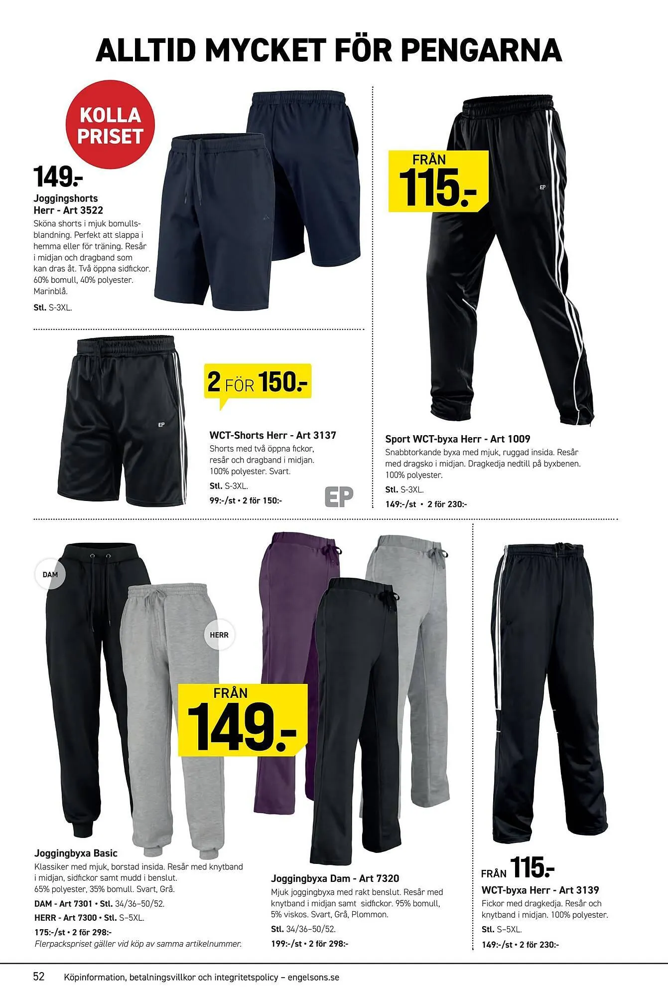 Engelsons katalog från 9 mars till 15 mars 2026 - Reklamblad sidor 52