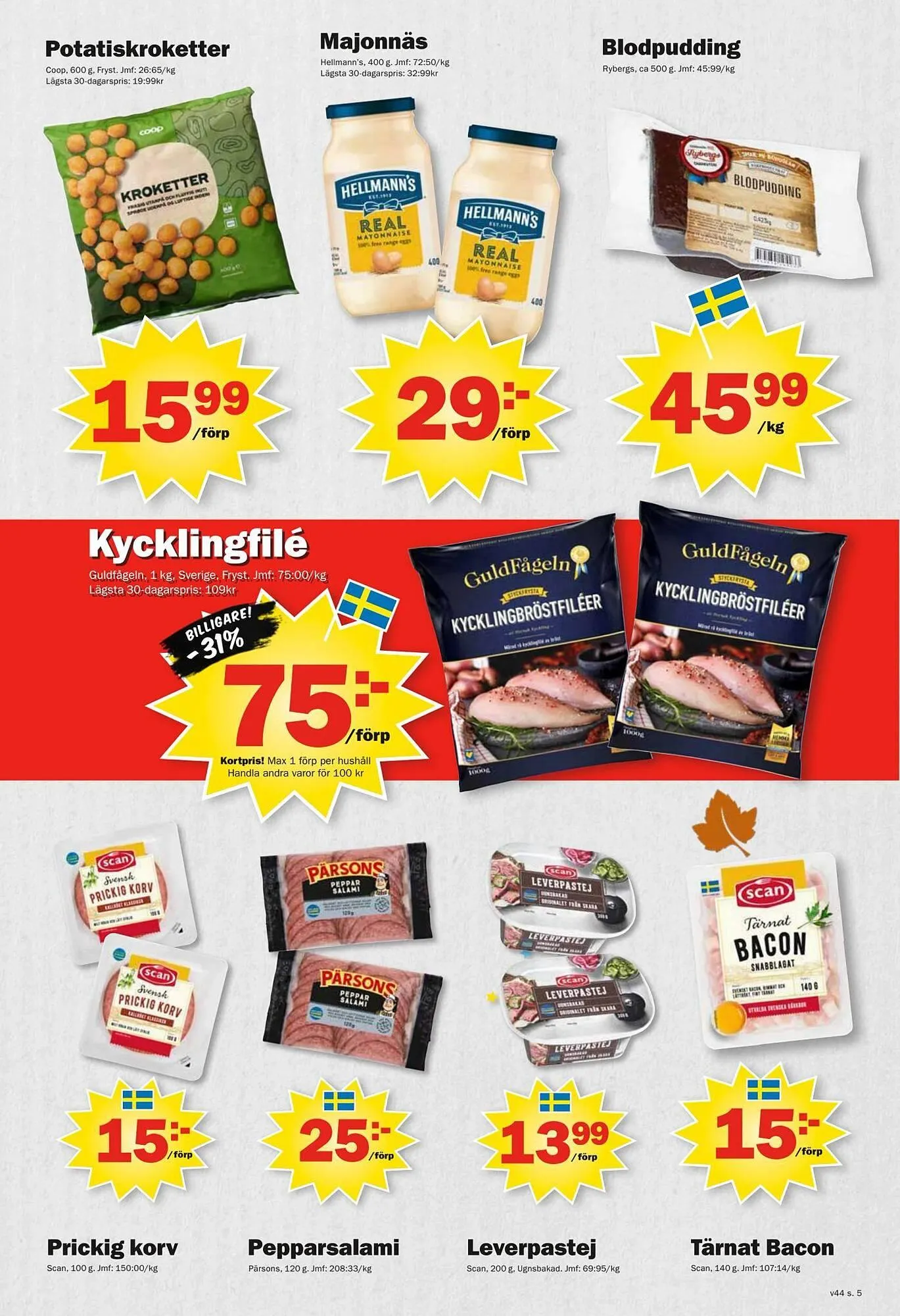 Pekås reklamblad från 27 oktober till 2 november 2025 - Reklamblad sidor 5