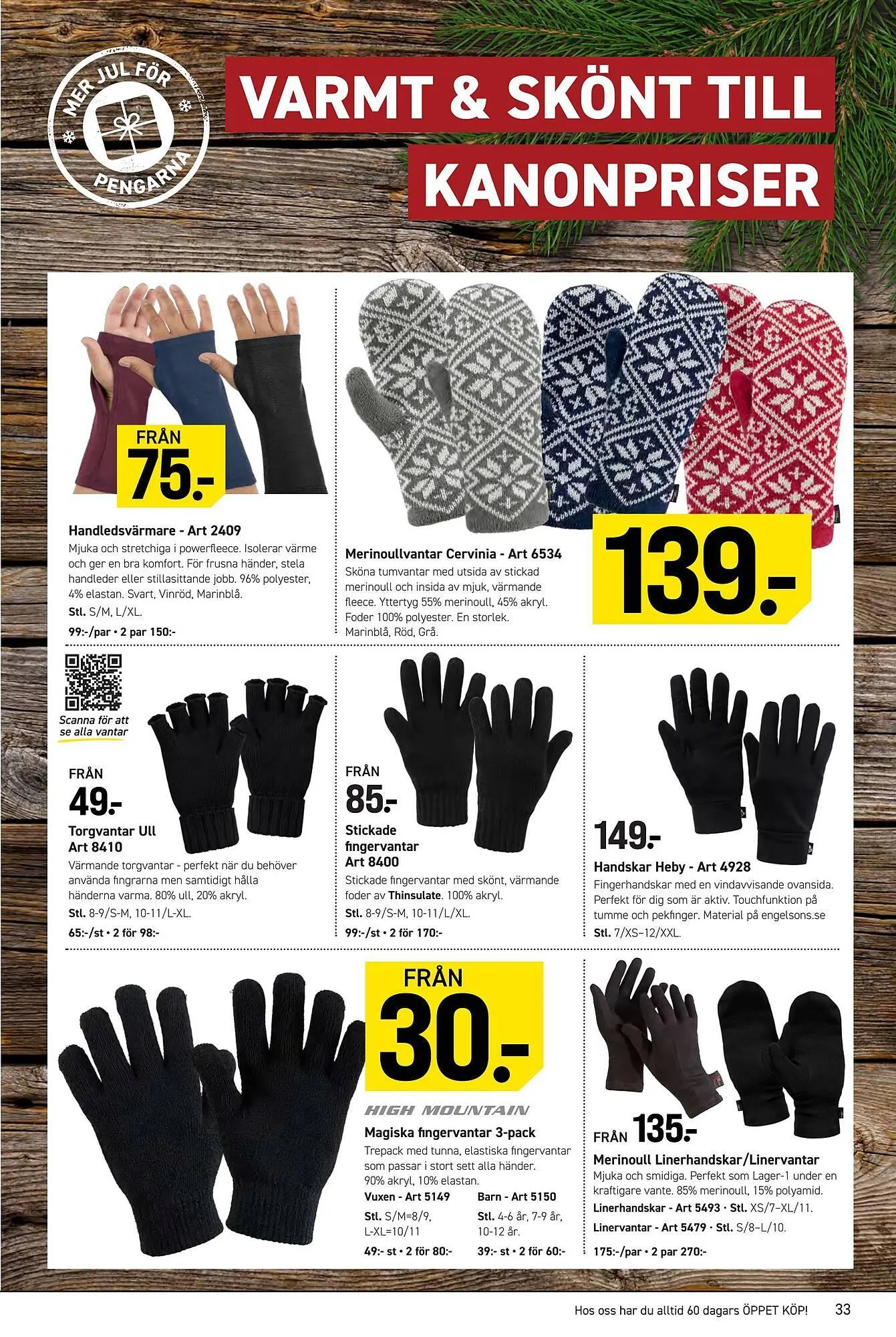 Engelsons reklamblad från 11 november till 25 december 2025 - Reklamblad sidor 33