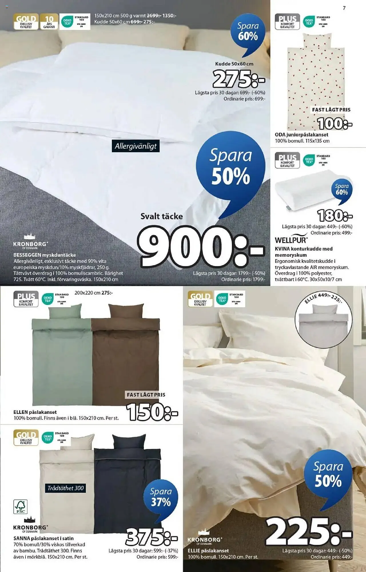 JYSK reklamblad från 6 oktober till 19 oktober 2025 - Reklamblad sidor 7