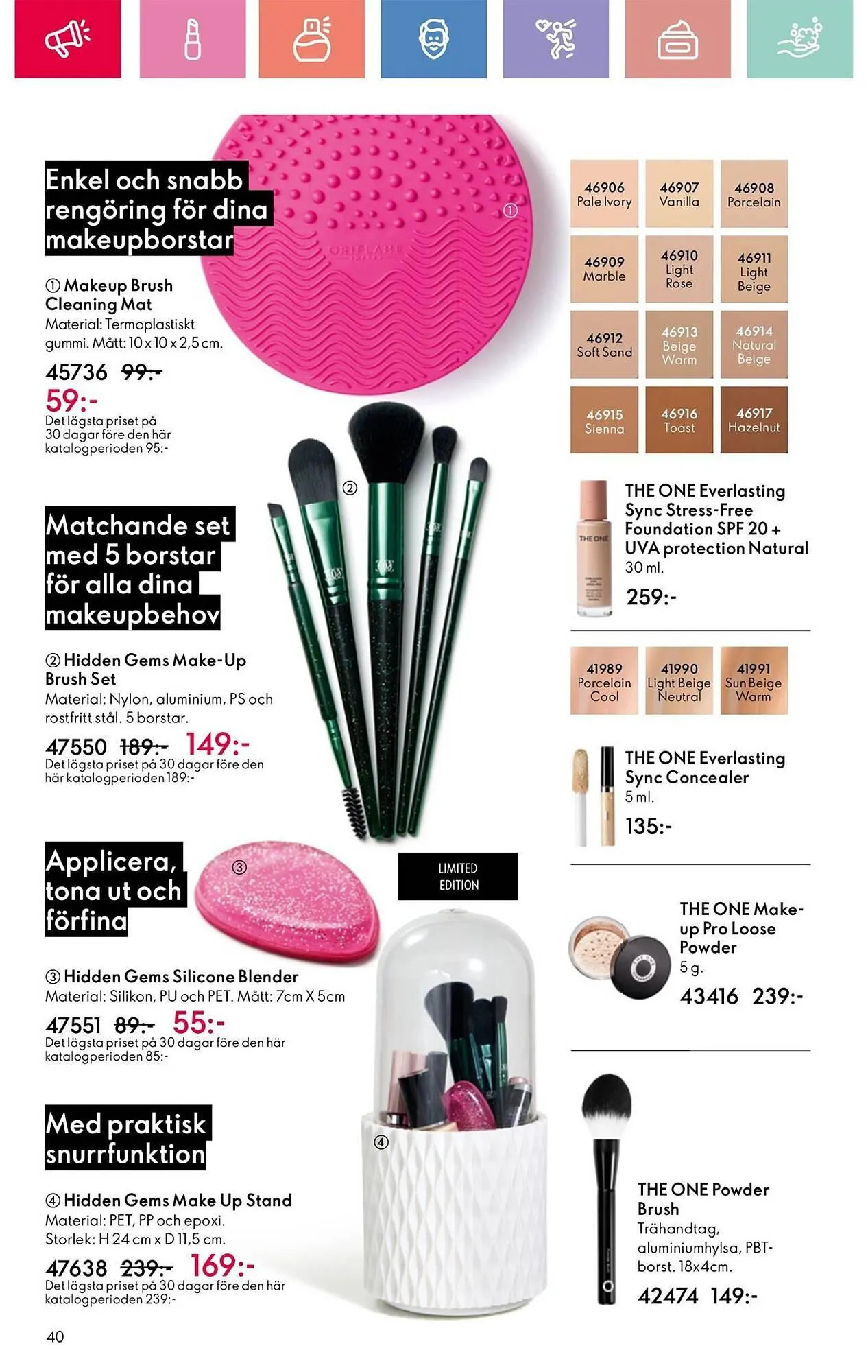 Oriflame reklamblad från 12 maj till 31 maj 2025 - Reklamblad sidor 40