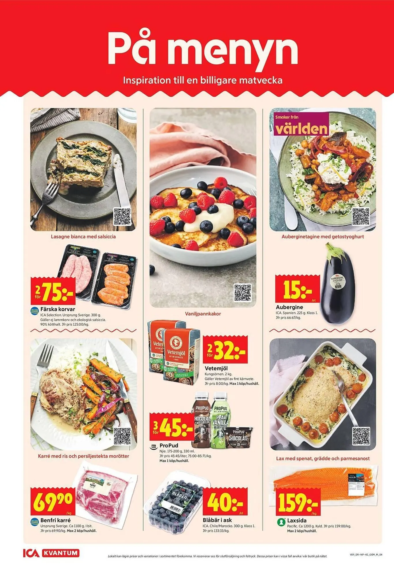 ICA Kvantum reklamblad från 23 februari till 1 mars 2026 - Reklamblad sidor 4