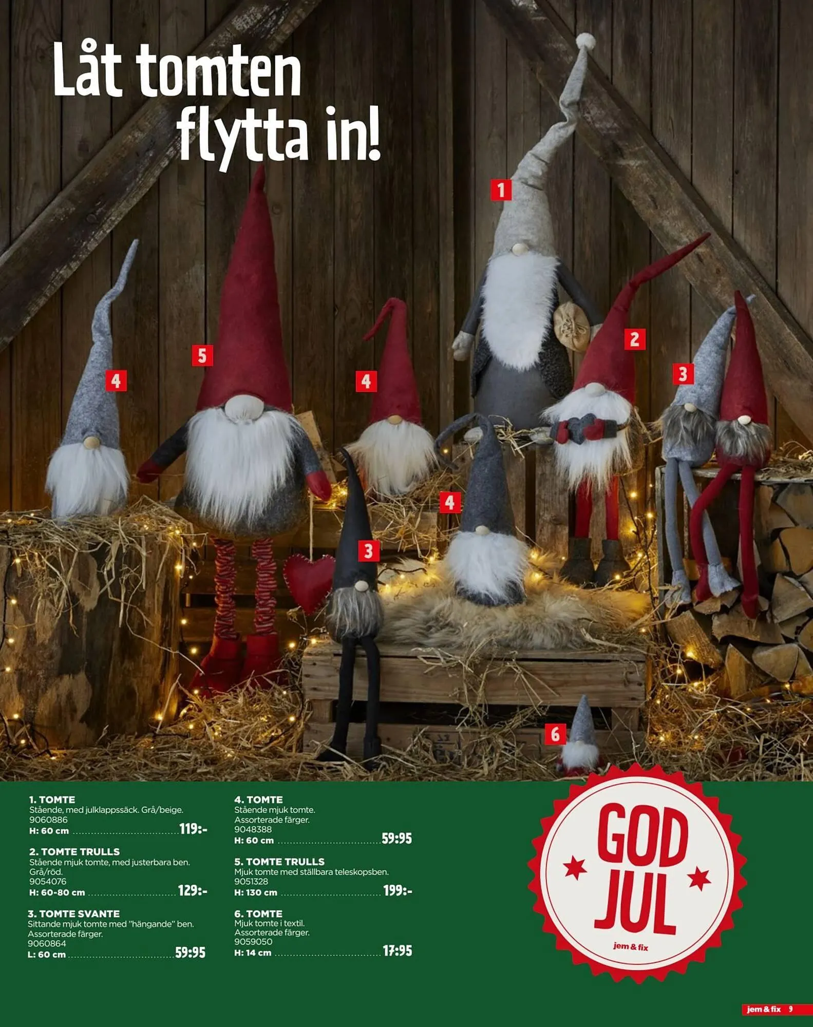 Jem&Fix reklamblad från 27 oktober till 24 december 2025 - Reklamblad sidor 9
