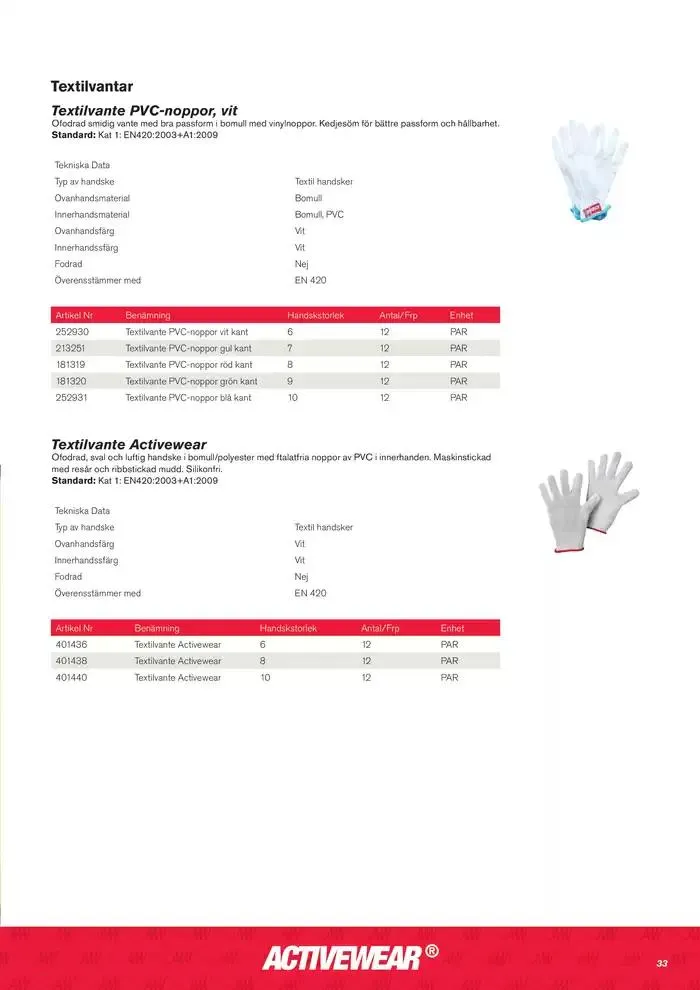 Activewear från 30 oktober till 13 november 2024 - Reklamblad sidor 35