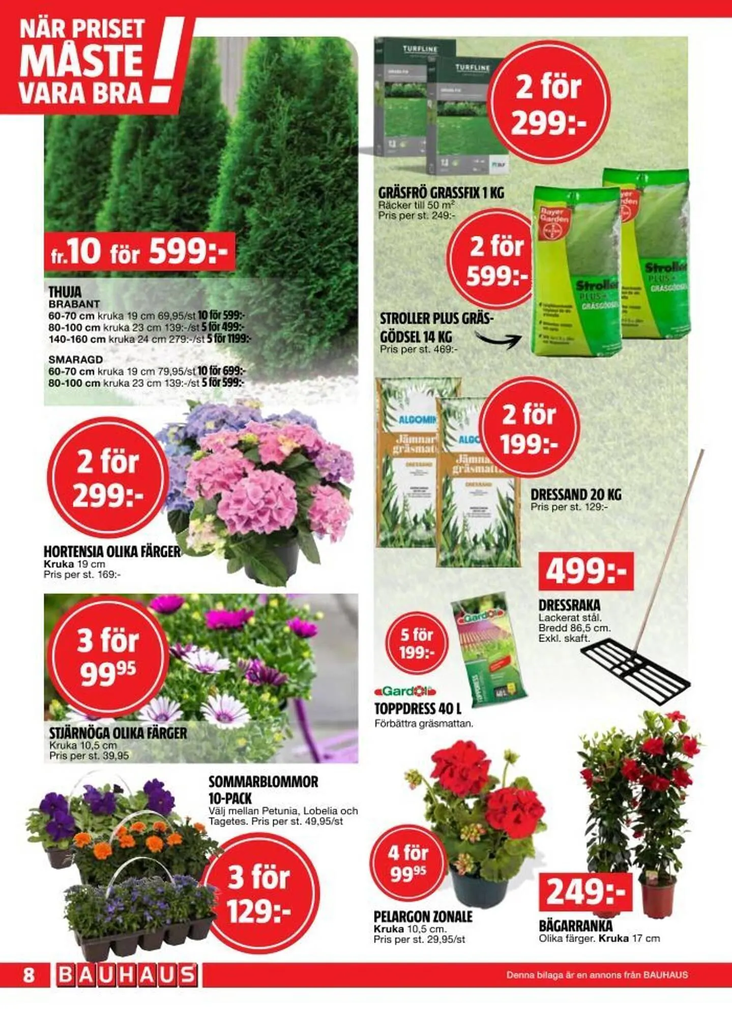 Bauhaus reklamblad från 28 april till 11 maj 2025 - Reklamblad sidor 8