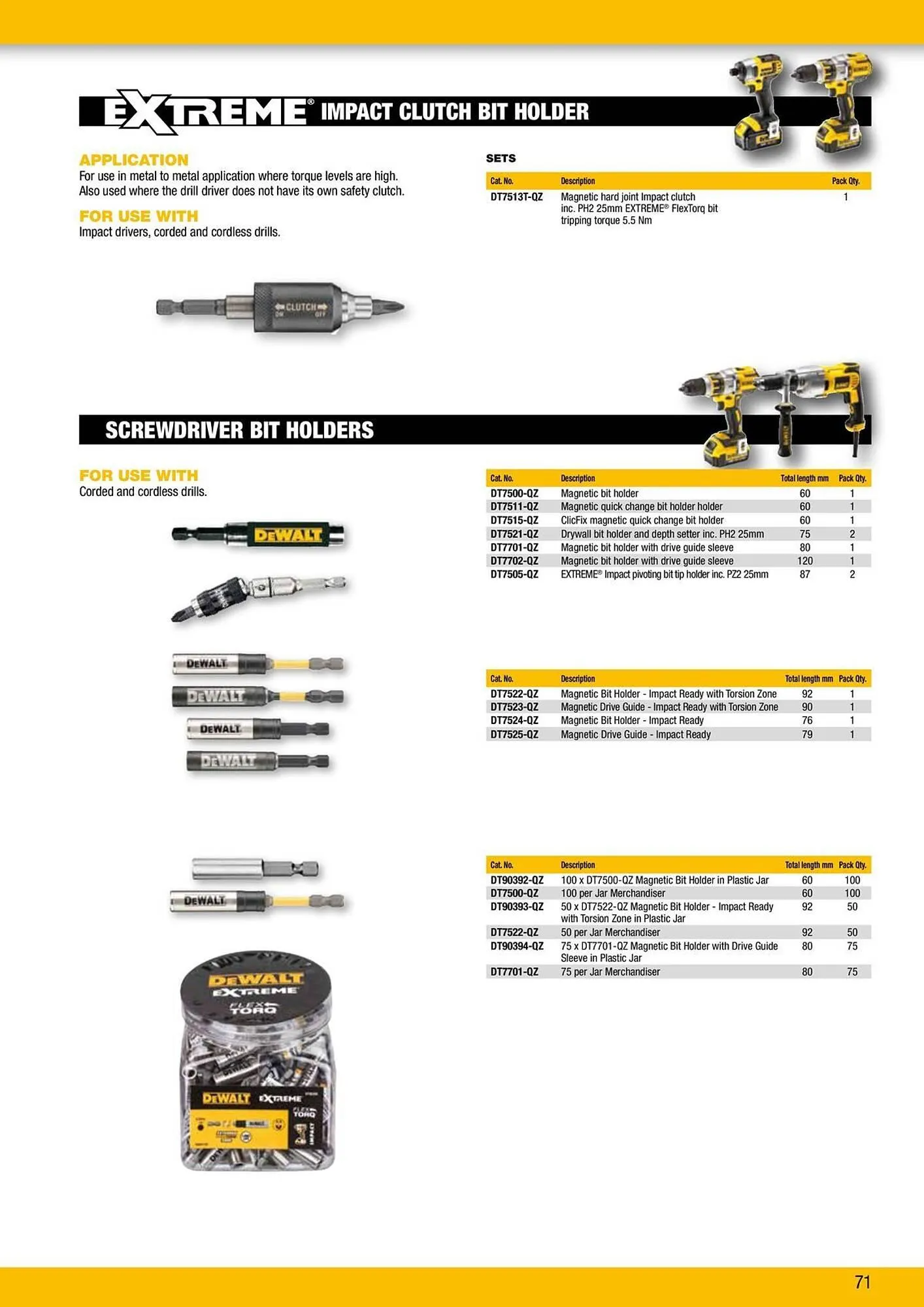 Dewalt reklamblad från 9 oktober till 18 oktober 2025 - Reklamblad sidor 71
