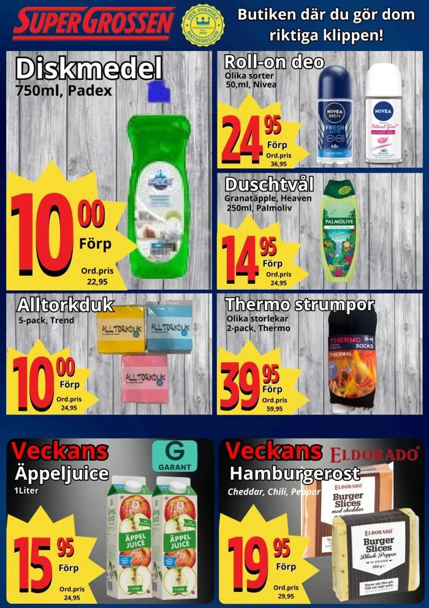 Supergrossen reklamblad från 22 april till 27 april 2025 - Reklamblad sidor 10
