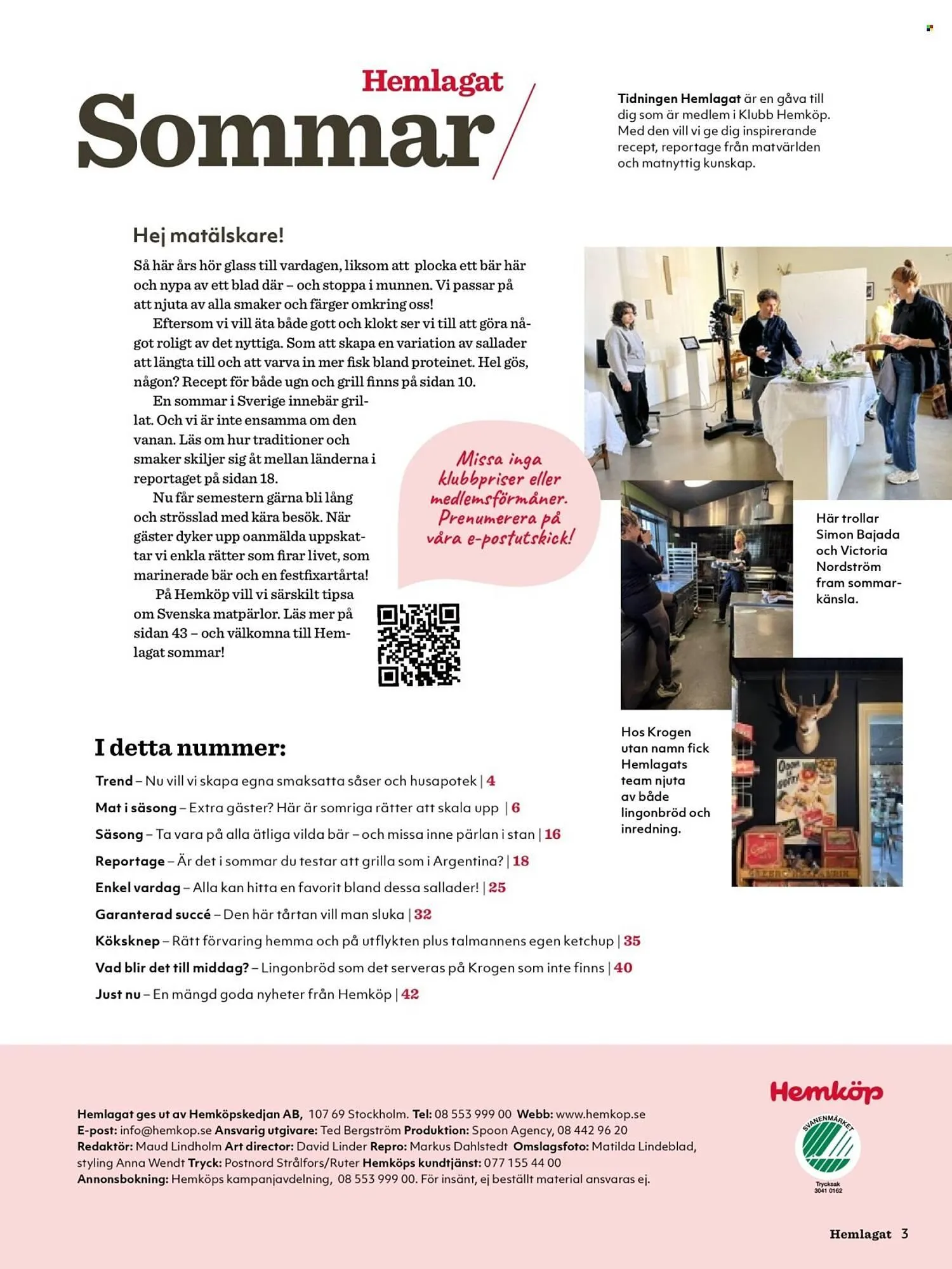 Hemköp reklamblad från 1 juli till 30 september 2025 - Reklamblad sidor 3