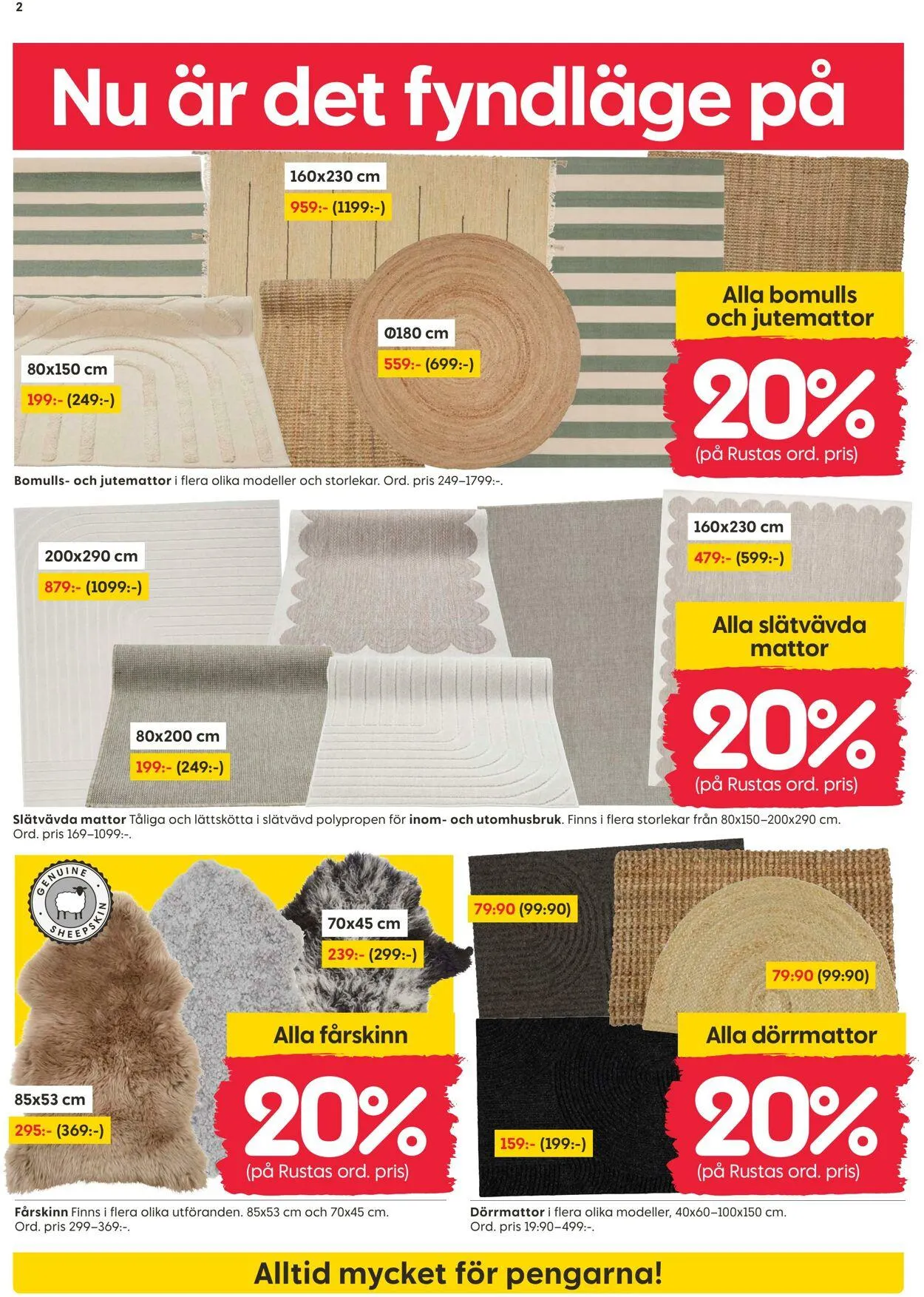 Rusta från 21 oktober till 4 november 2025 - Reklamblad sidor 2