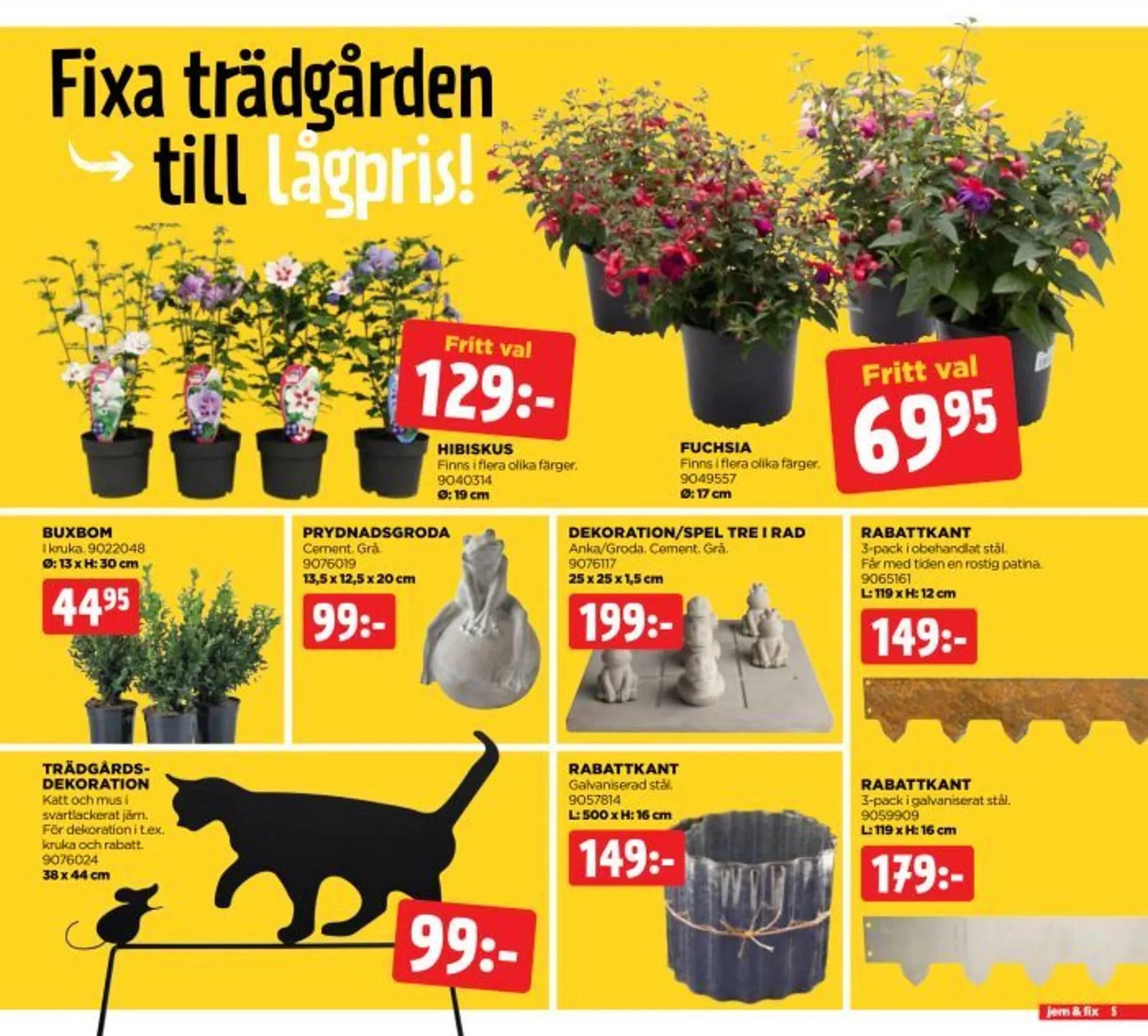 Jem&Fix reklamblad från 12 maj till 18 maj 2025 - Reklamblad sidor 5