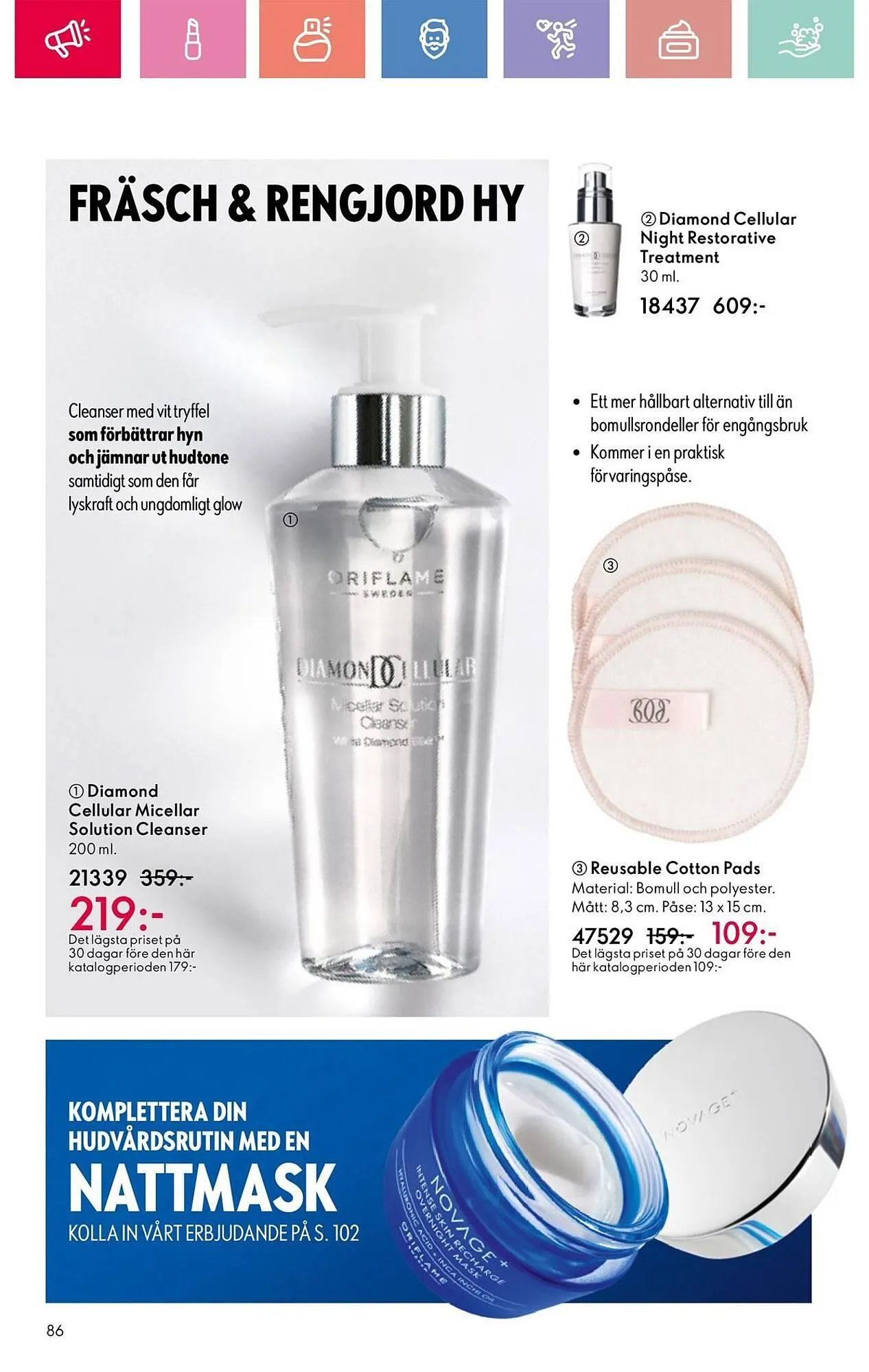 Oriflame reklamblad från 24 augusti till 13 september 2025 - Reklamblad sidor 86