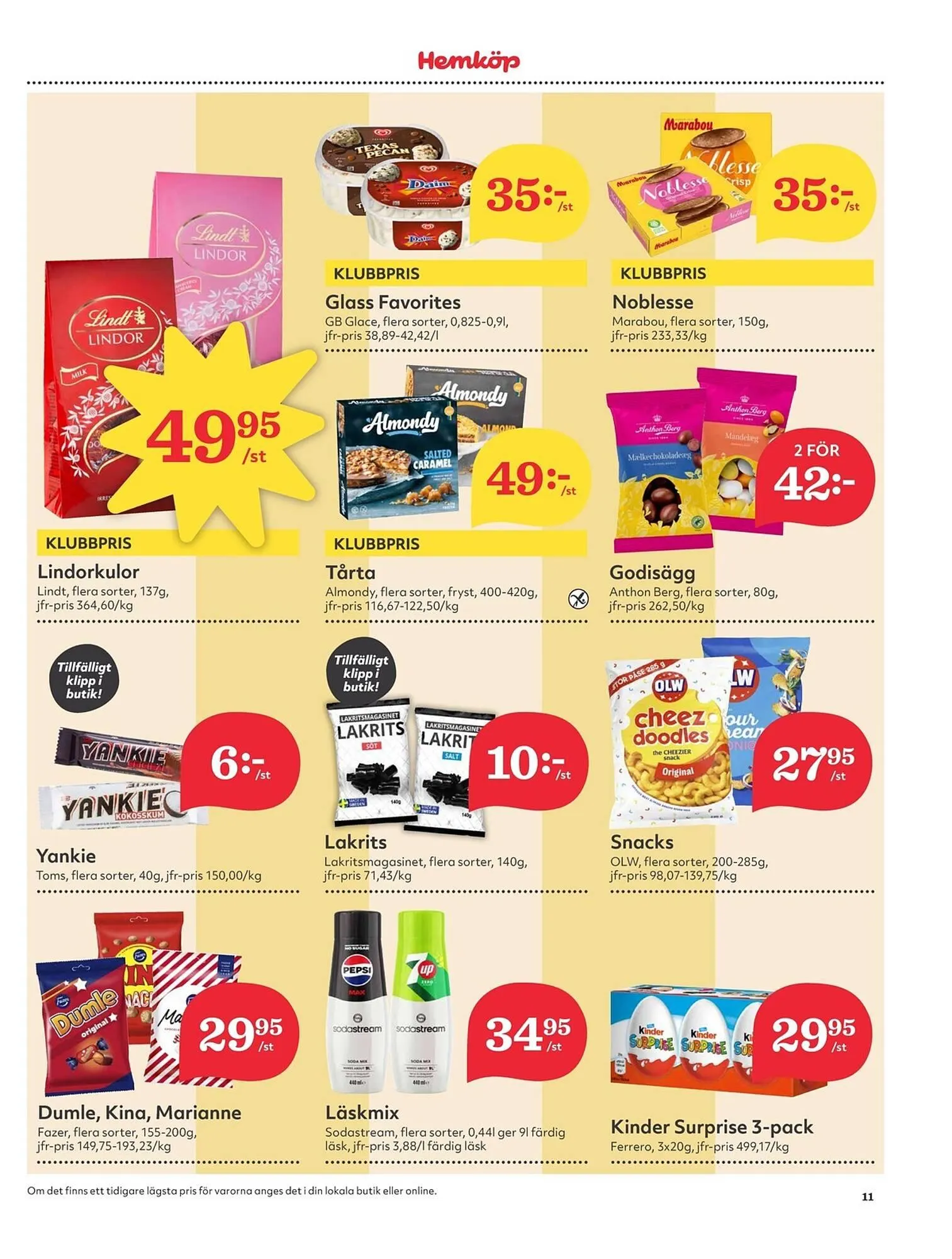 Hemköp reklamblad från 14 april till 21 april 2025 - Reklamblad sidor 11