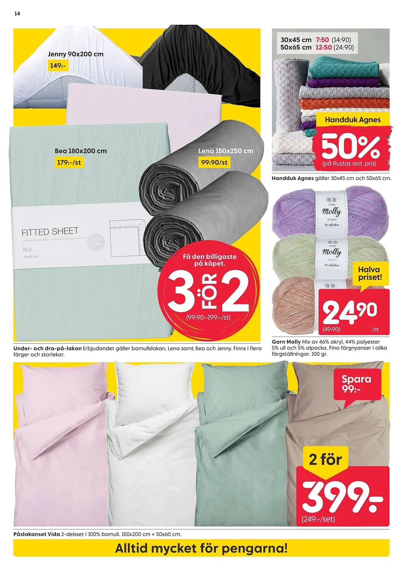 Rusta reklamblad från 31 mars till 6 april 2025 - Reklamblad sidor 14