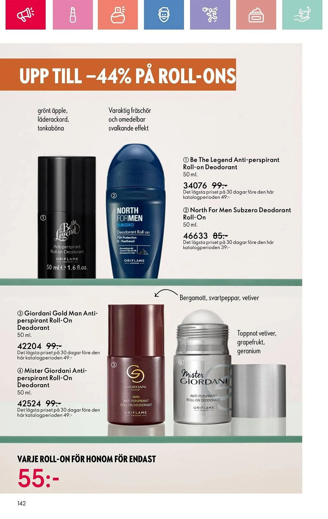 Oriflame reklamblad från 24 augusti till 13 september 2025 - Reklamblad sidor 142