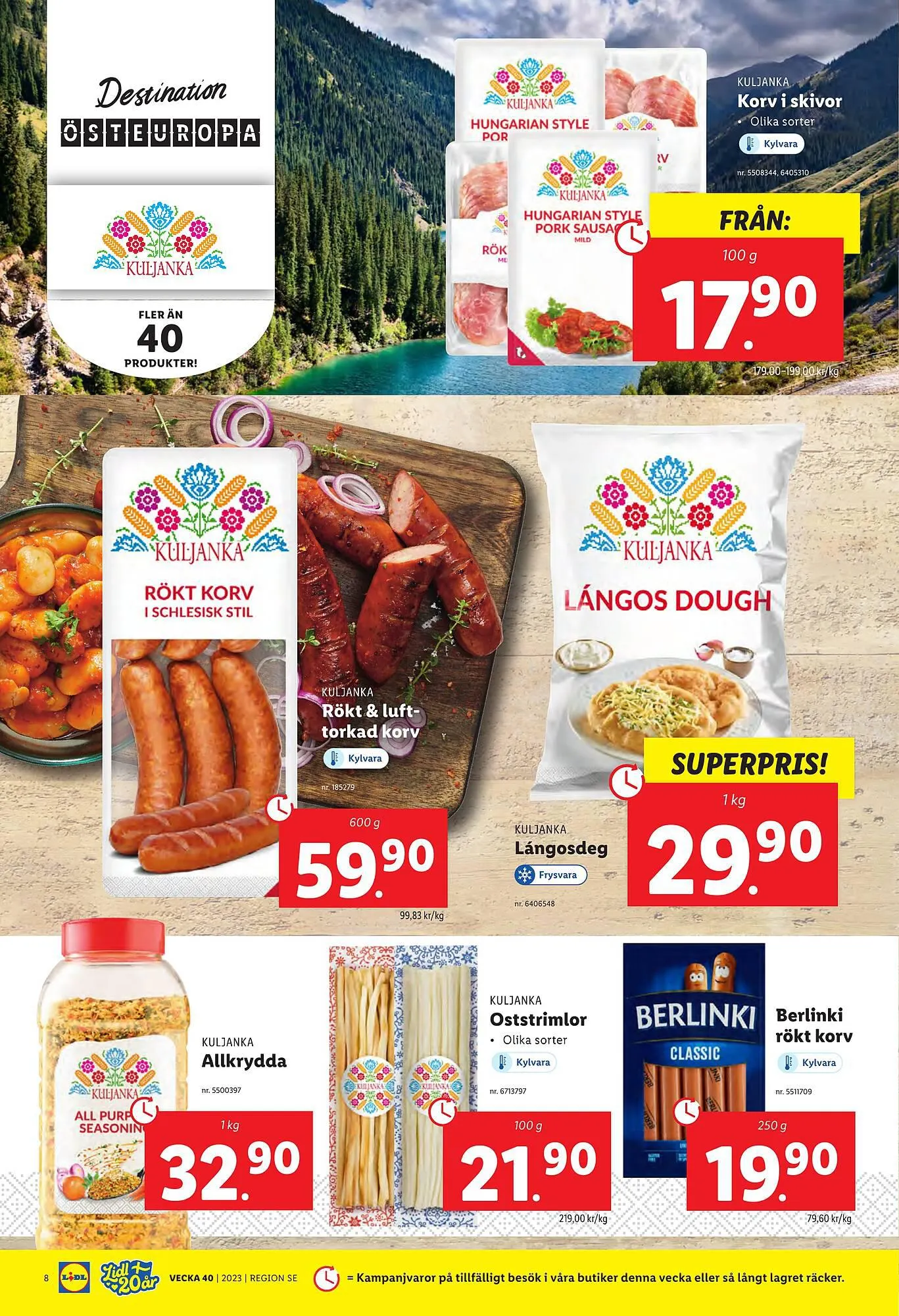 Lidl reklamblad från 2 oktober till 8 oktober 2023 - Reklamblad sidor 8
