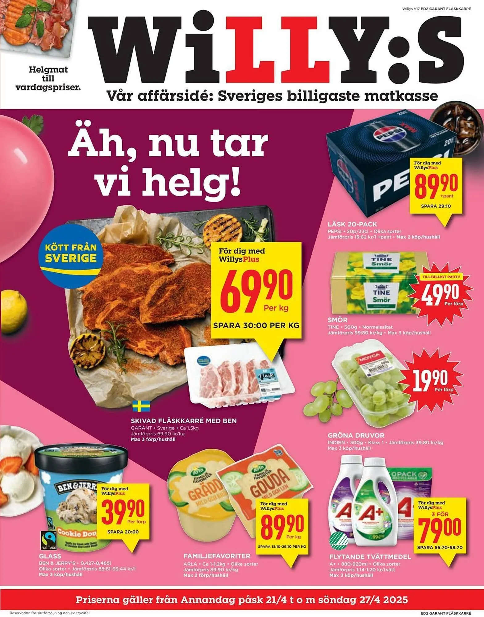 Willys reklamblad från 17 april till 27 april 2025 - Reklamblad sidor 5