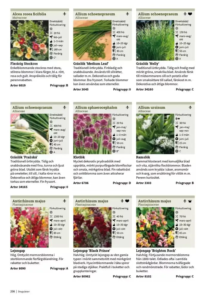 Frökatalog 2025! från 23 januari till 31 december 2025 - Reklamblad sidor 206