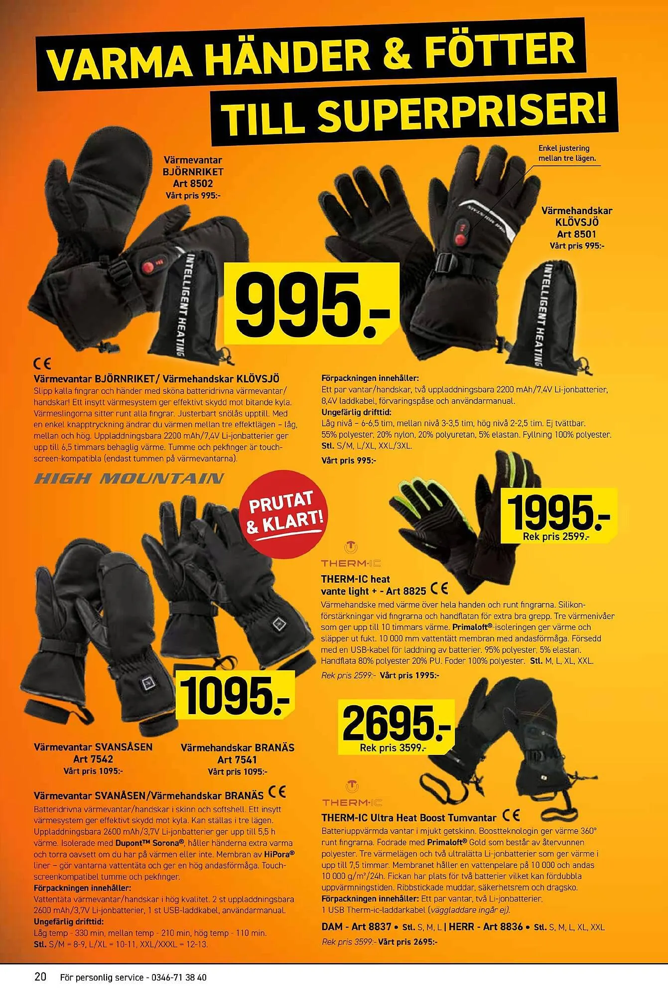 Engelsons reklamblad från 23 oktober till 30 november 2023 - Reklamblad sidor 20