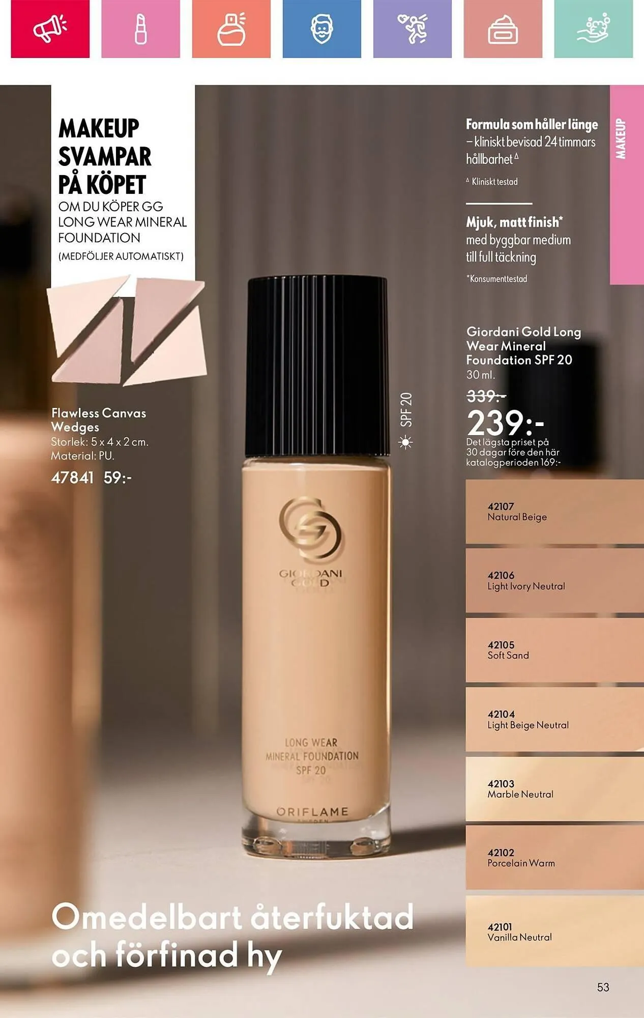 Oriflame reklamblad från 24 augusti till 13 september 2025 - Reklamblad sidor 53