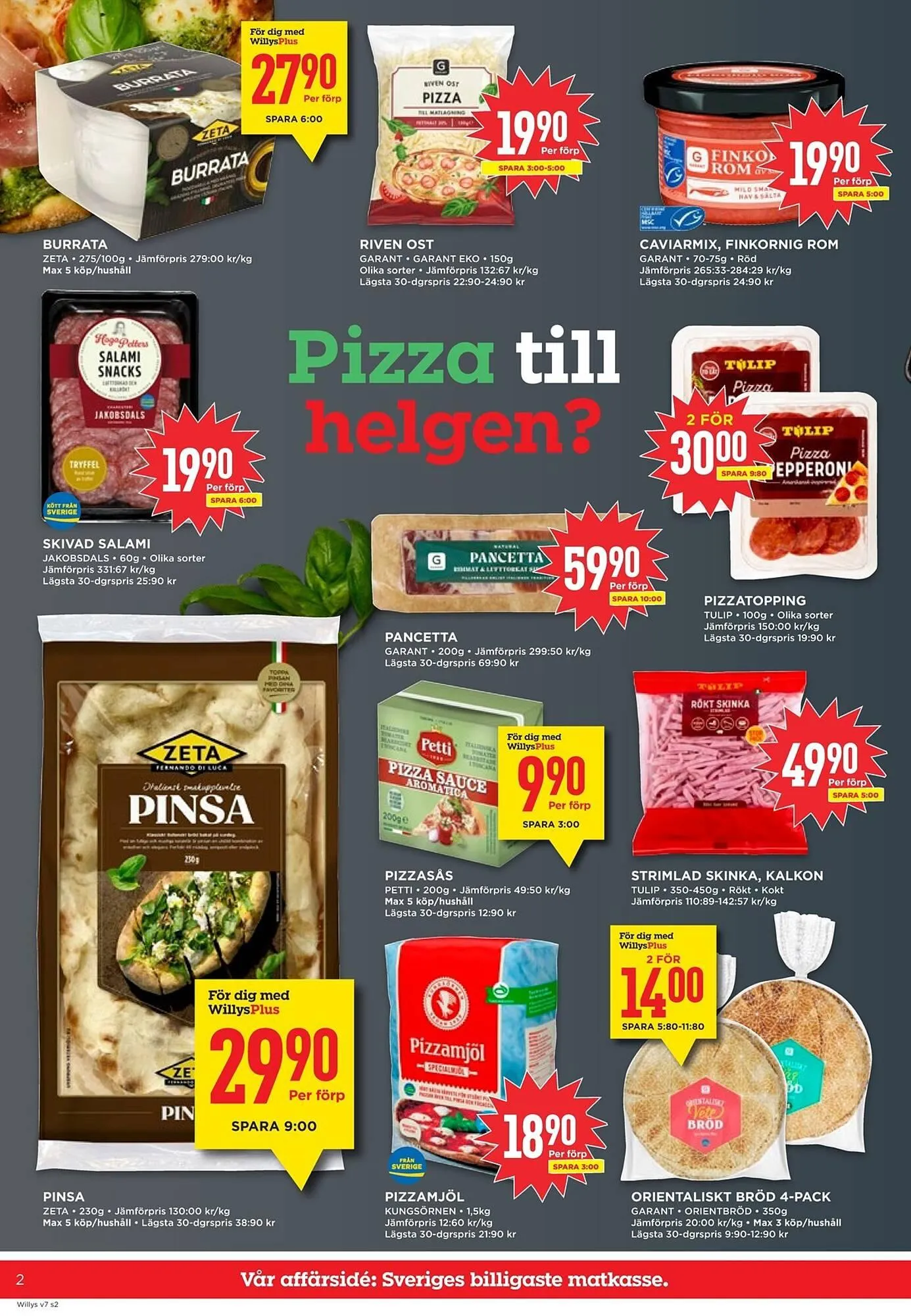 Willys reklamblad från 9 februari till 15 februari 2026 - Reklamblad sidor 2