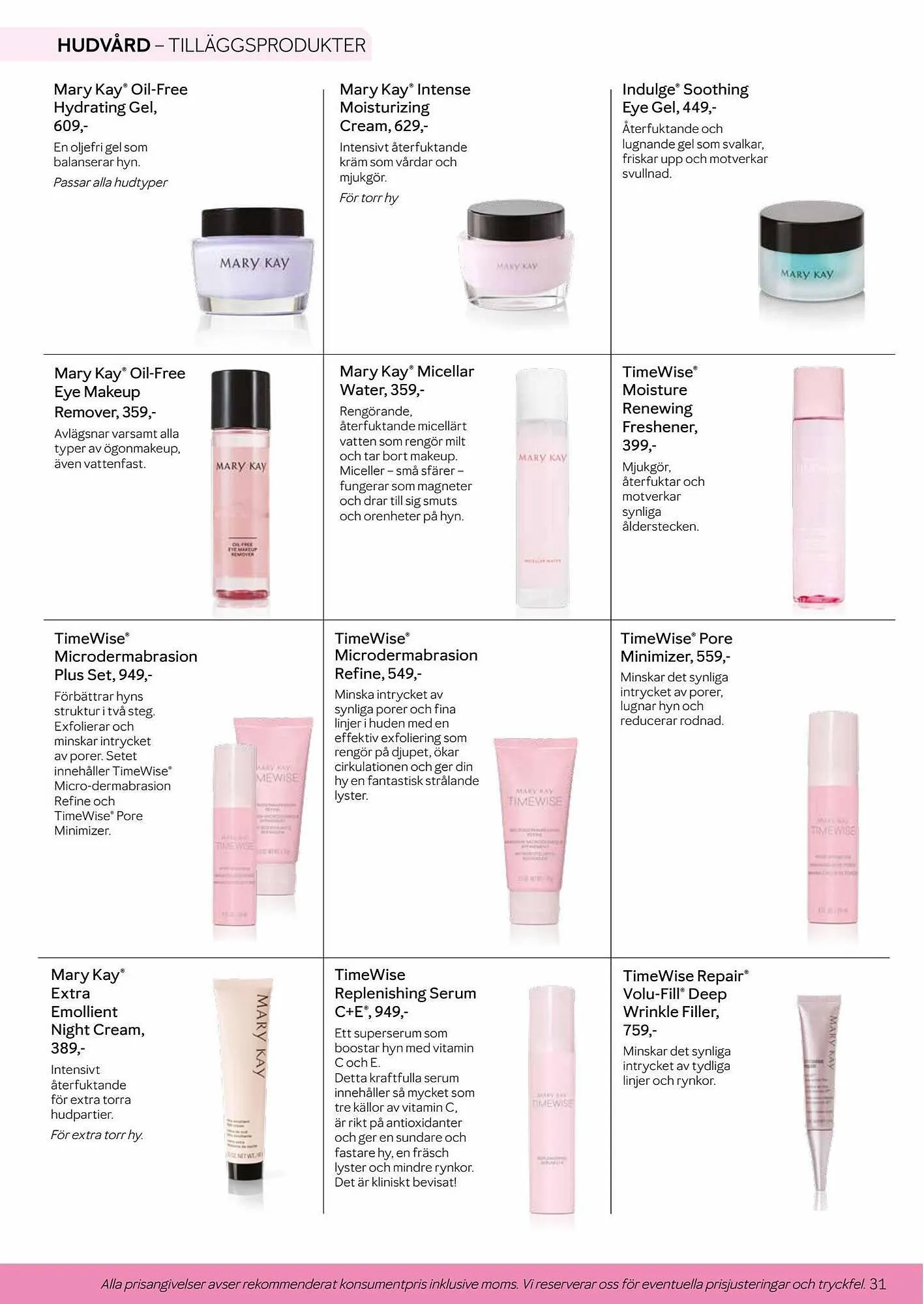Mary Kay reklamblad från 29 oktober till 29 februari 2024 - Reklamblad sidor 31